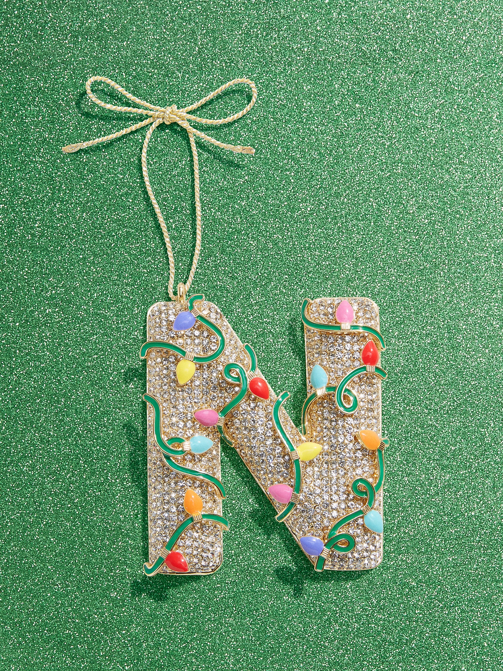 Let It Glow Initial Ornament - Let it Glow Initial-Blues Comming