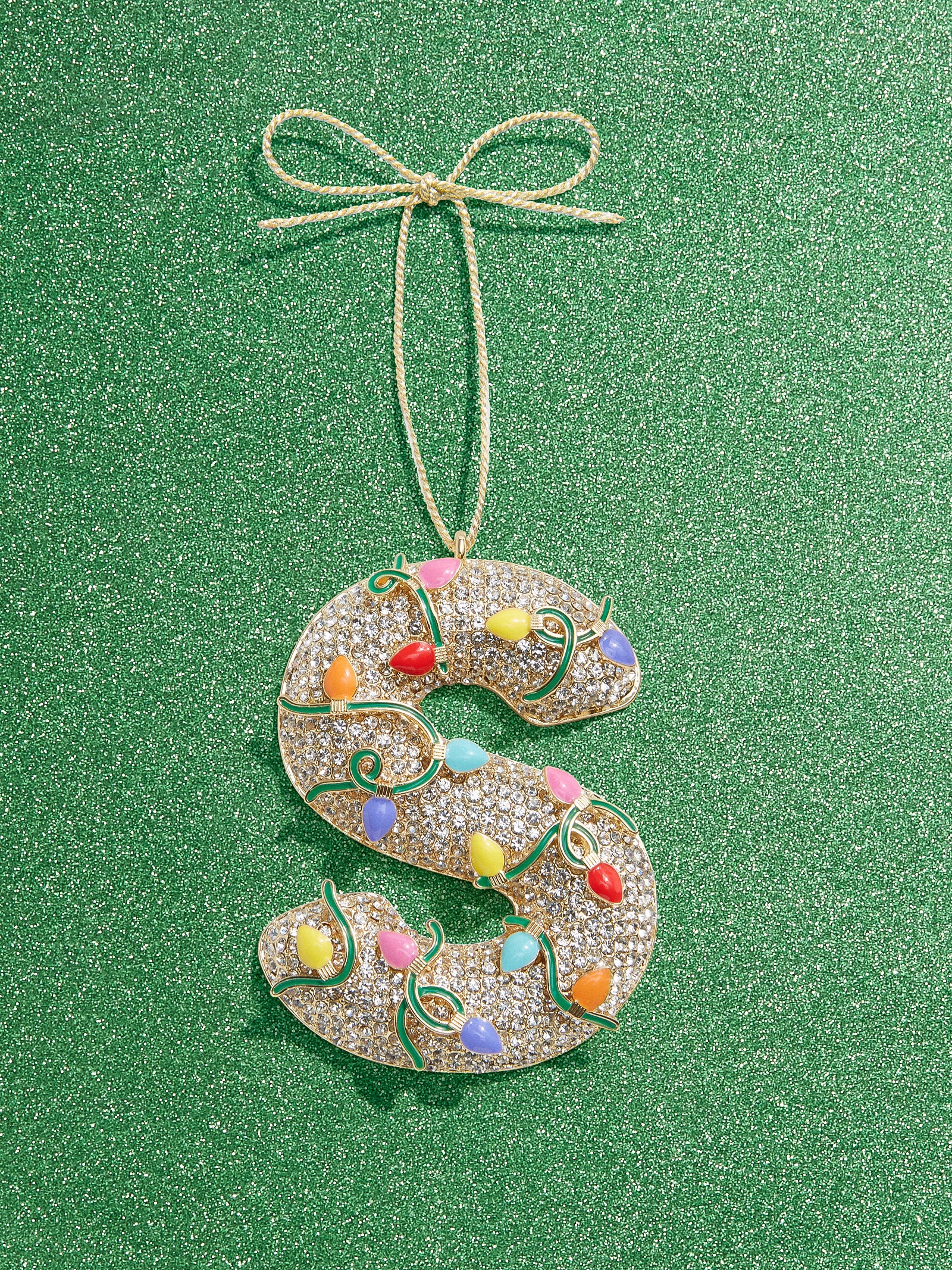 Let It Glow Initial Ornament - Let it Glow Initial-Blues Comming