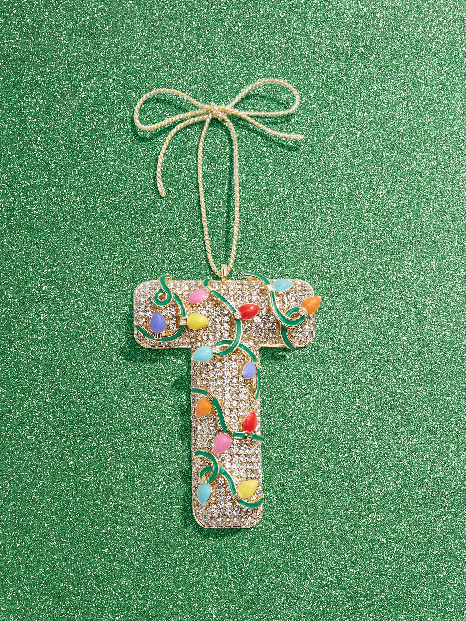 Let It Glow Initial Ornament - Let it Glow Initial-Blues Comming