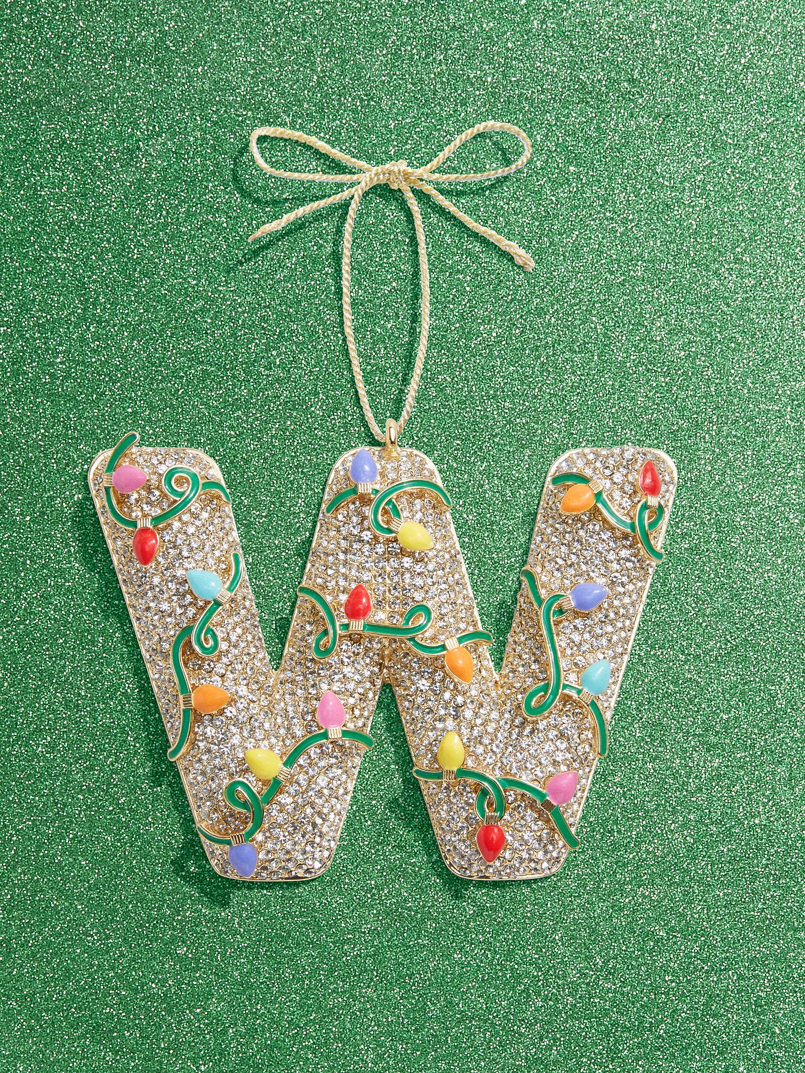 Let It Glow Initial Ornament - Let it Glow Initial-Blues Comming