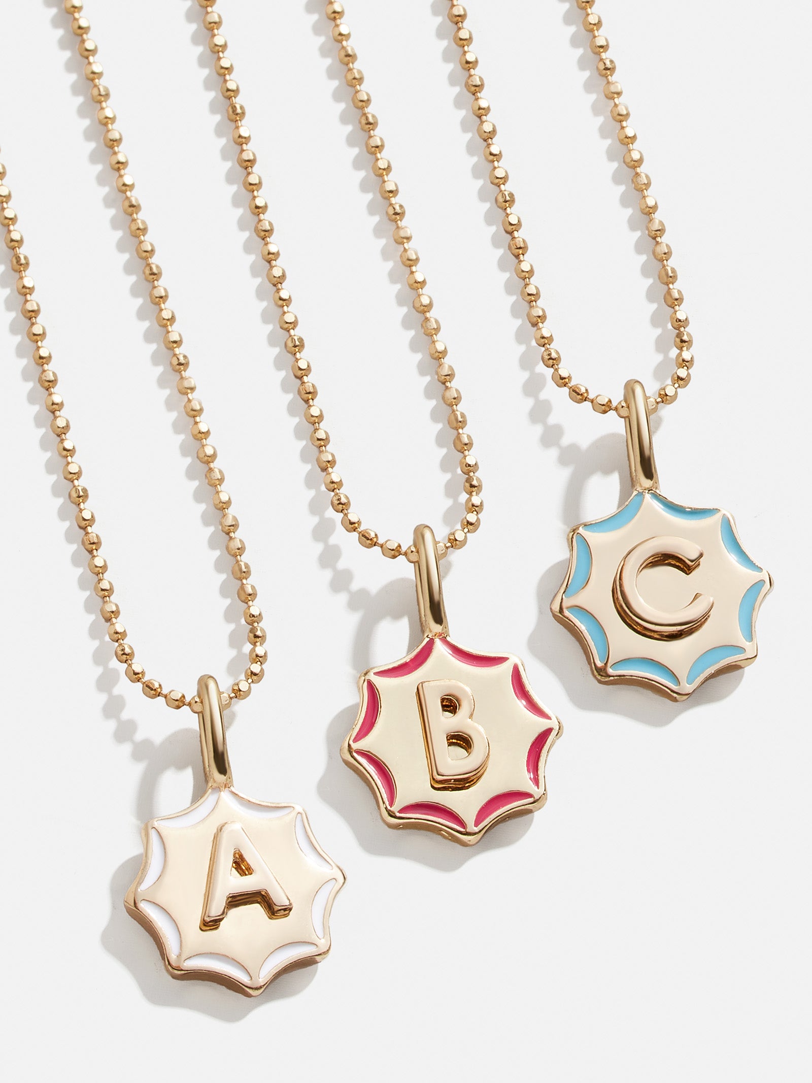 Carolyn Kids' Initial Necklace - Gold-Blues Comming