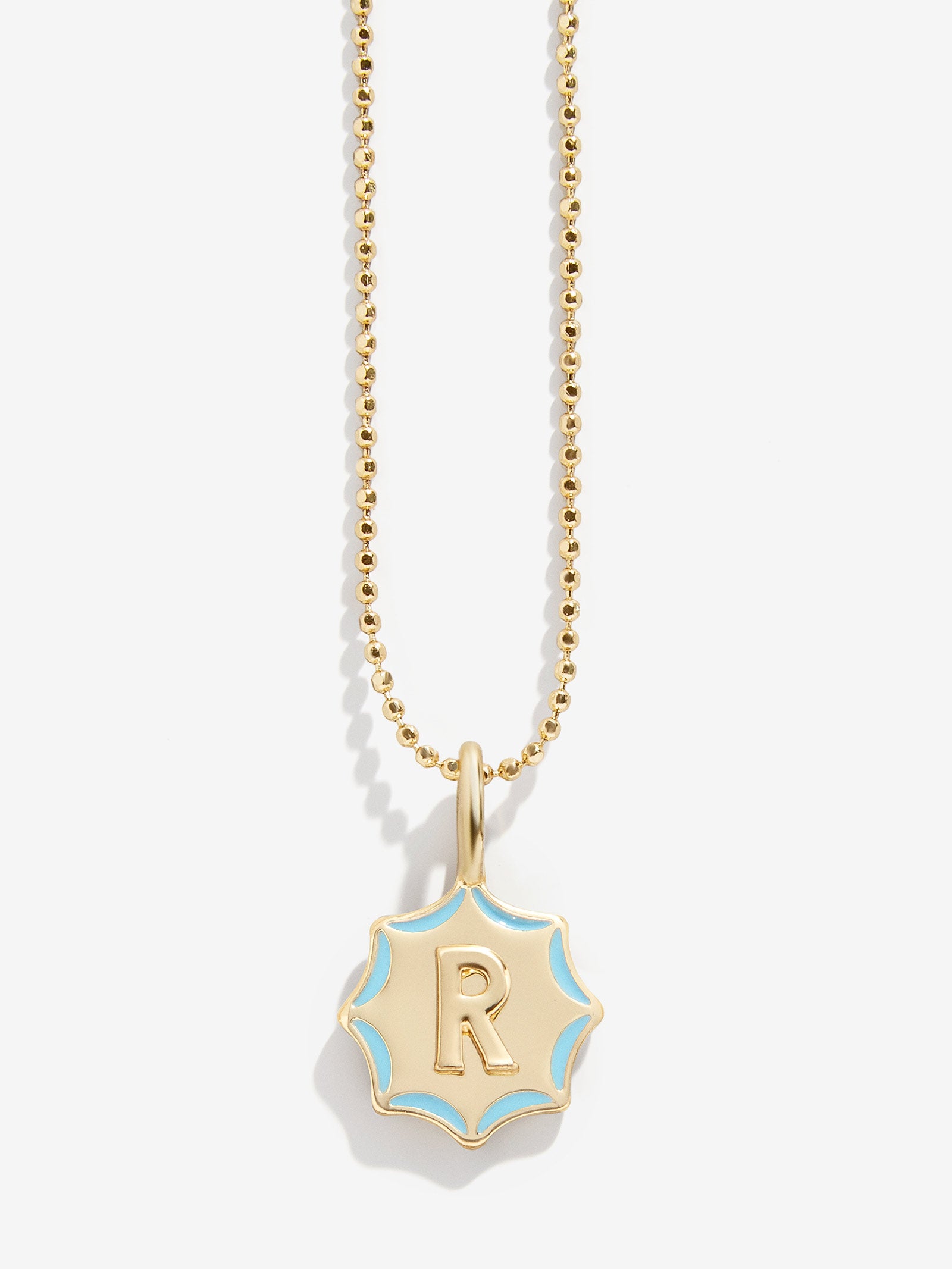 Carolyn Kids' Initial Necklace - Gold-Blues Comming