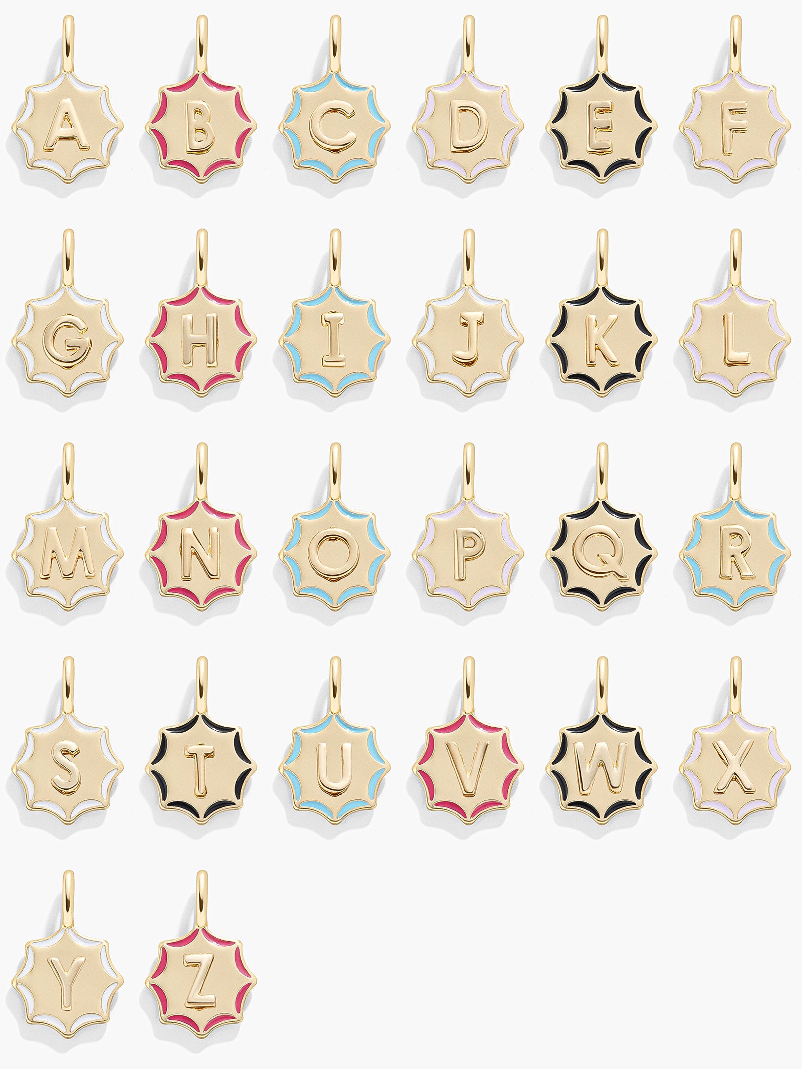 Carolyn Kids' Initial Necklace - Gold-Blues Comming