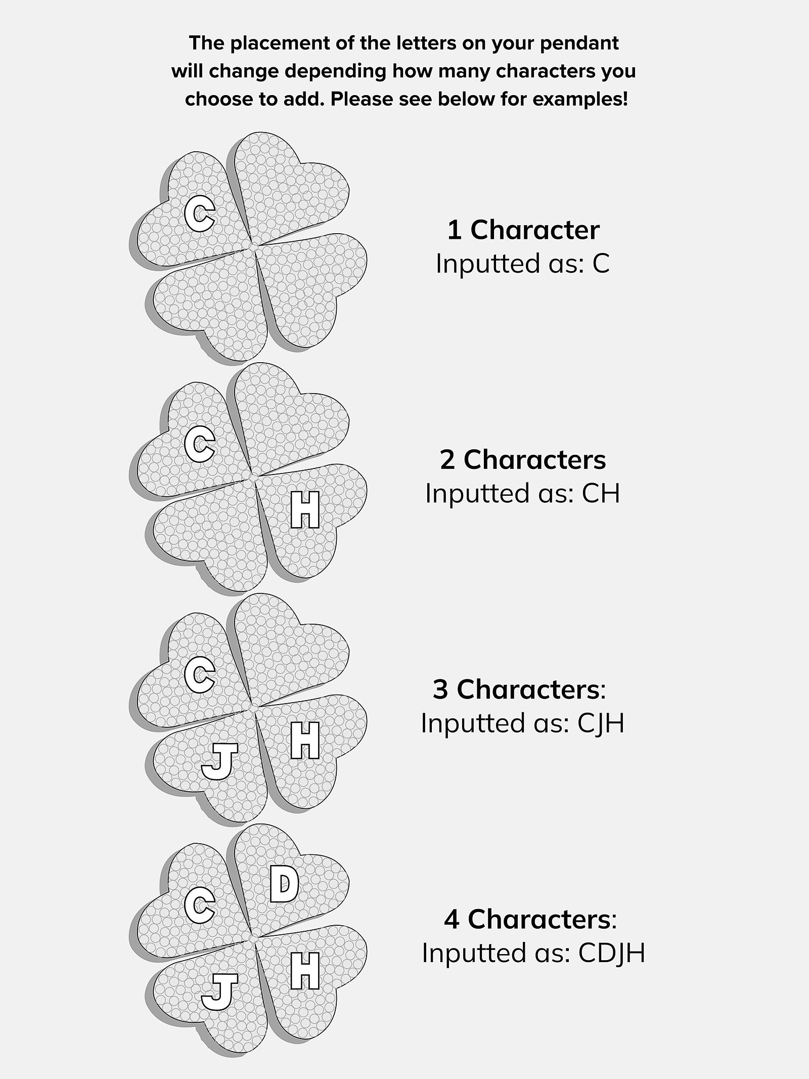 Clover 18K Gold Custom Pendant Necklace - 18K Gold. Pavé Cubic Zirconia Stones-Blues Comming