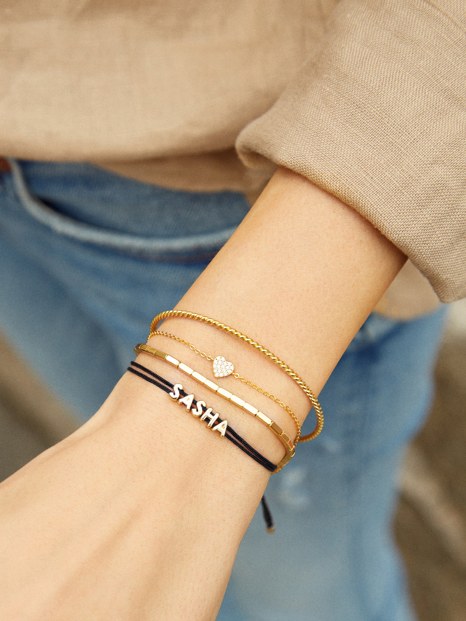 Custom Cord Bracelet - Black-Blues Comming