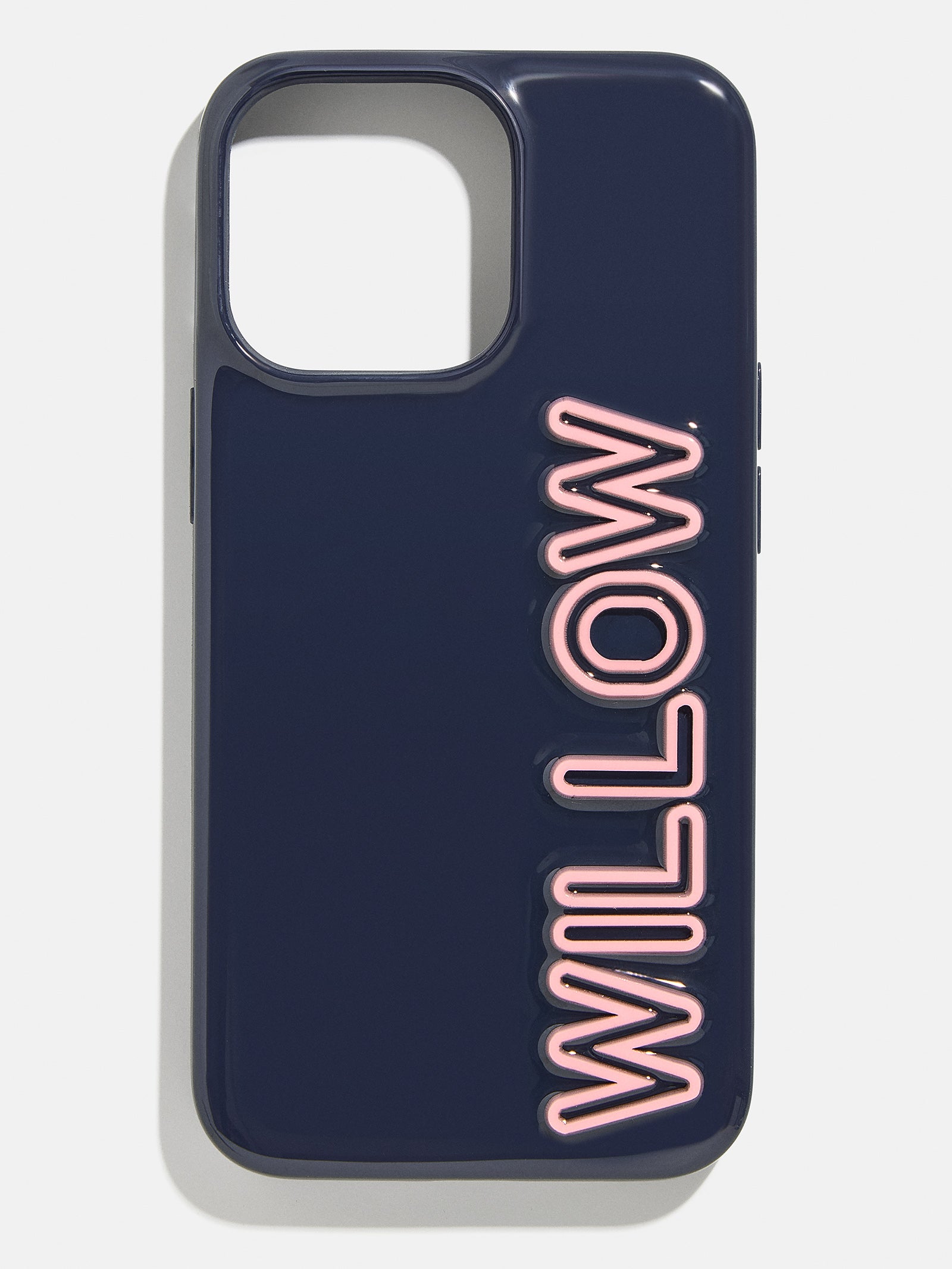 Fine Line Custom IPhone Case - Navy/Blush-Blues Comming