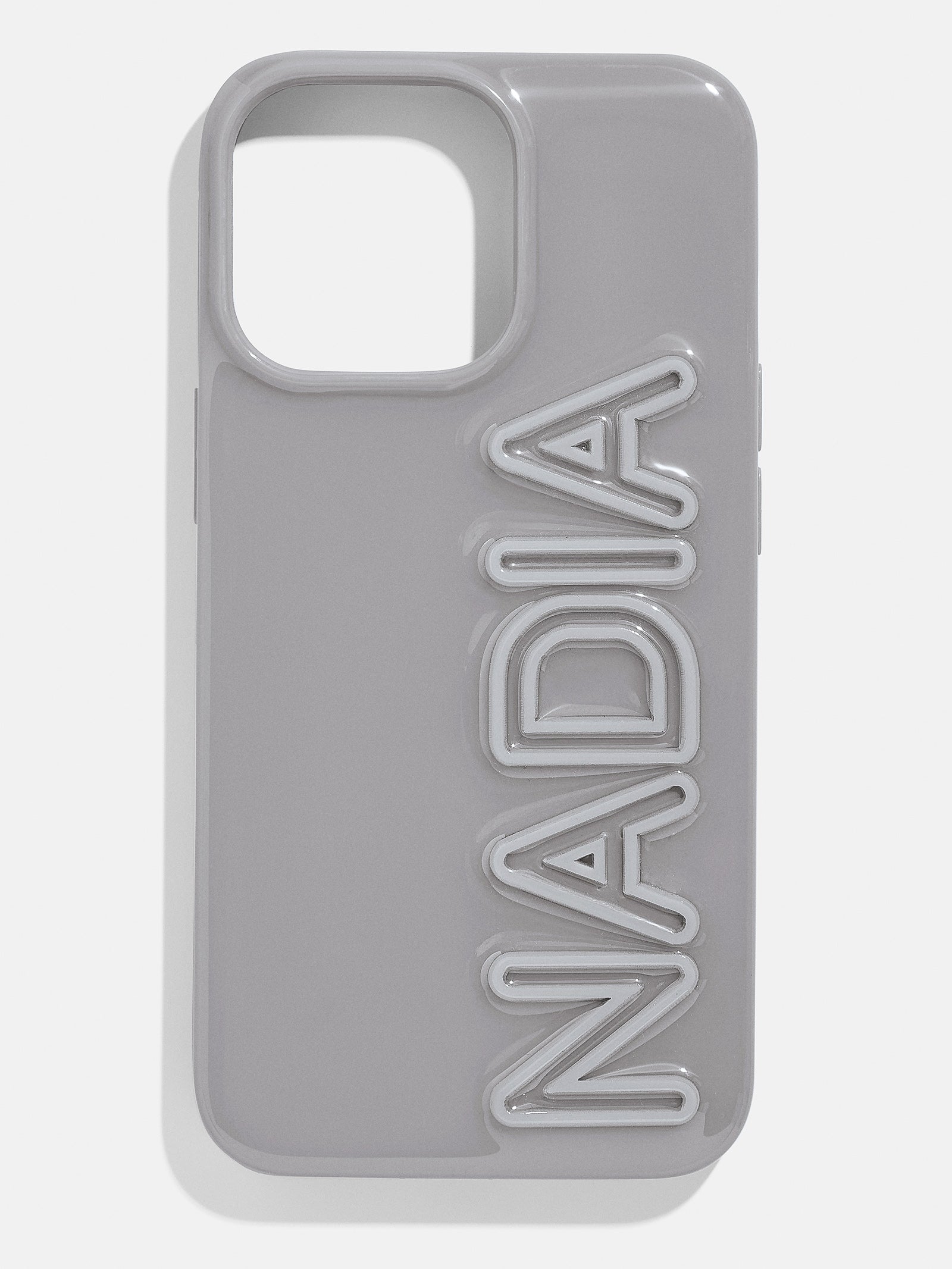 Fine Line Custom IPhone Case - Gray/Light Gray-Blues Comming