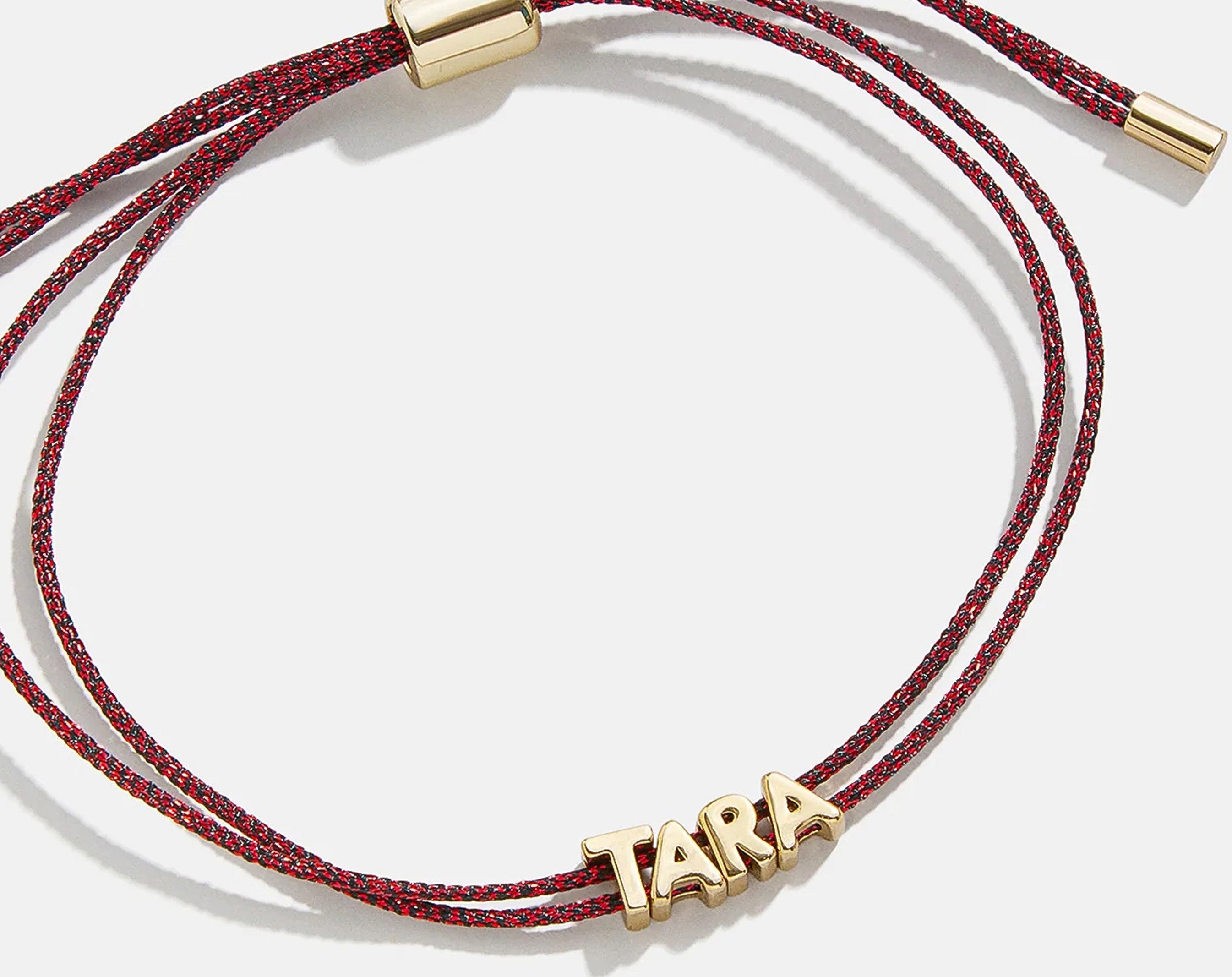 Custom Cord Bracelet - Metallic Red-Blues Comming