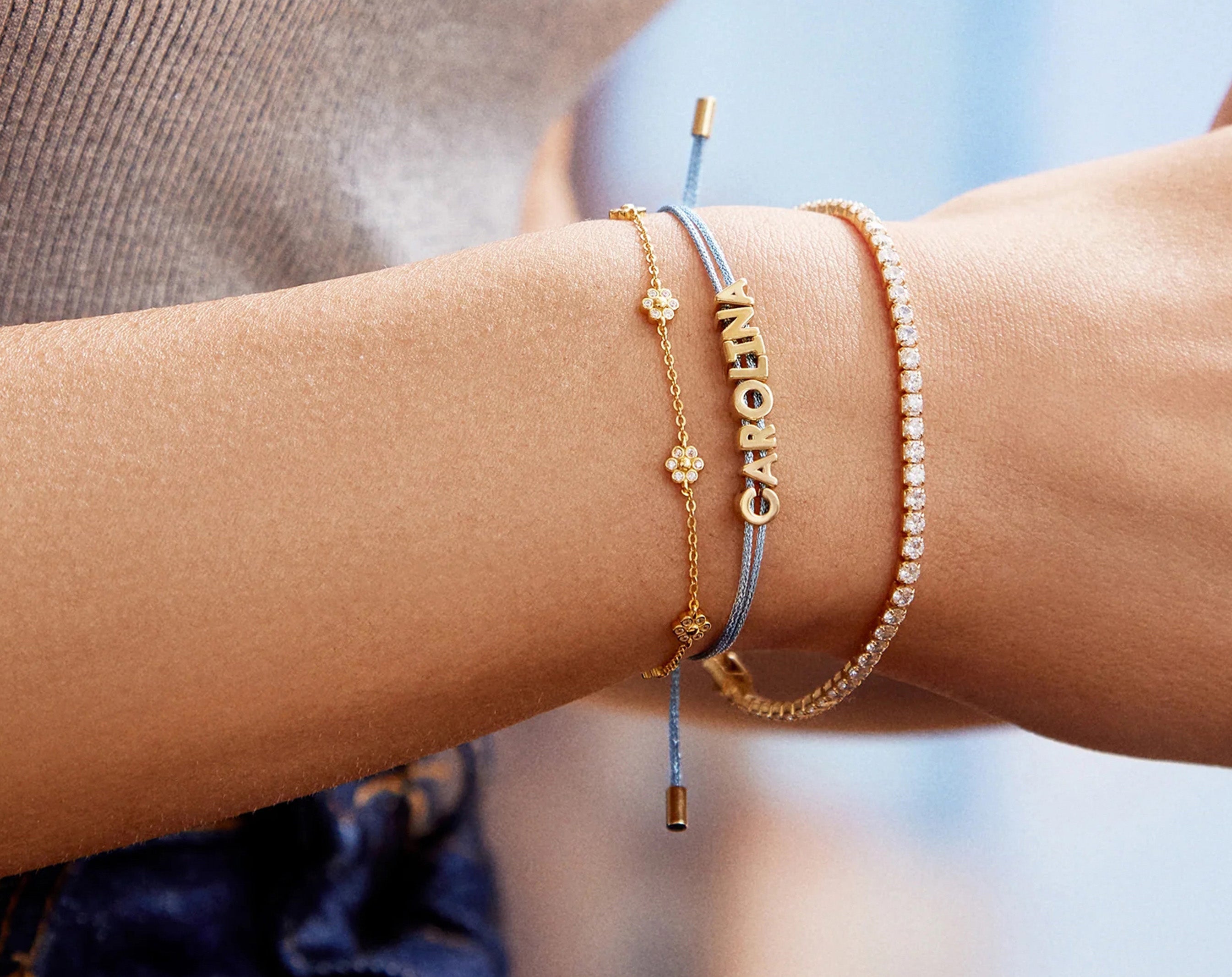 Custom Cord Bracelet - Light Blue-Blues Comming