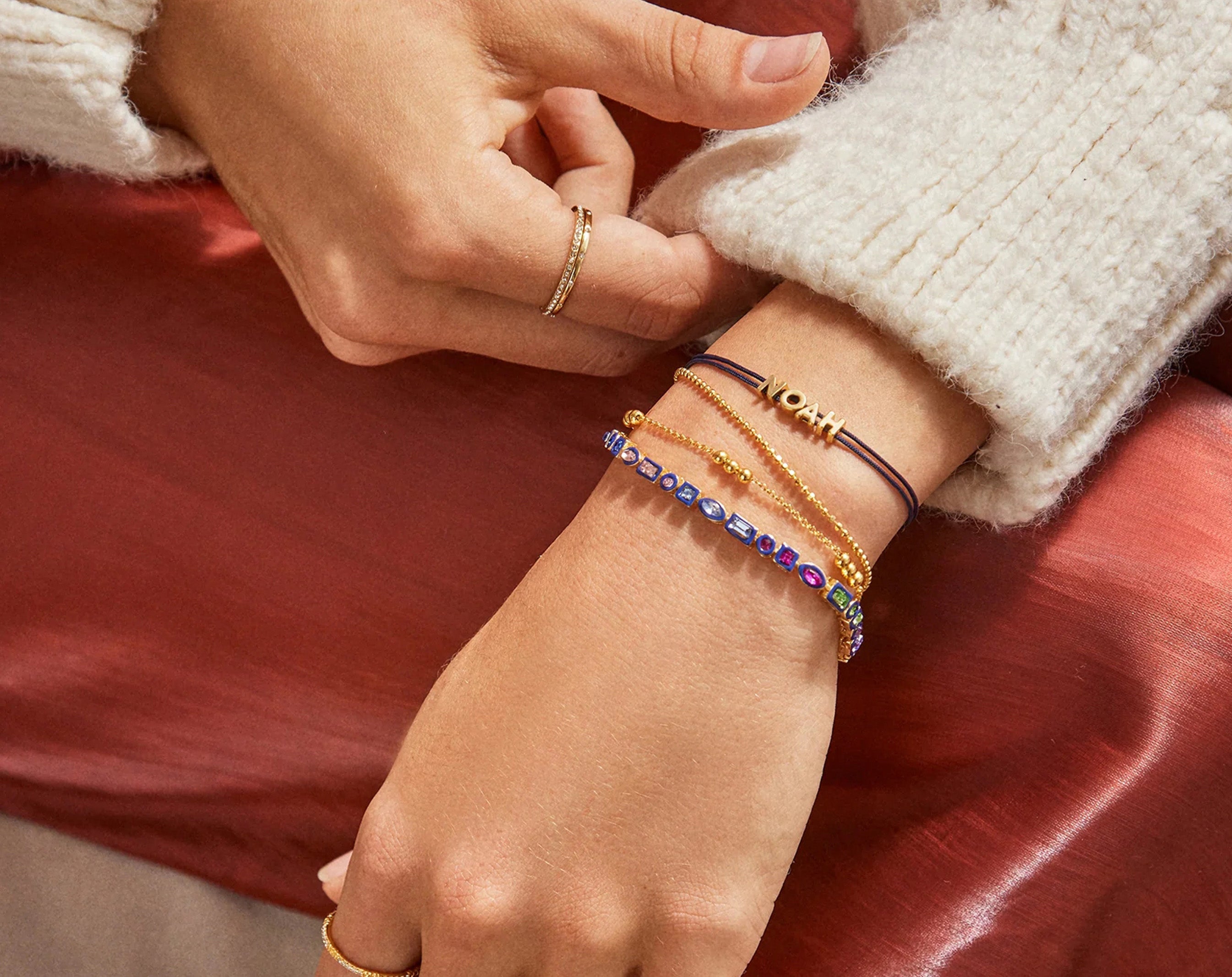 Custom Cord Bracelet - Navy-Blues Comming