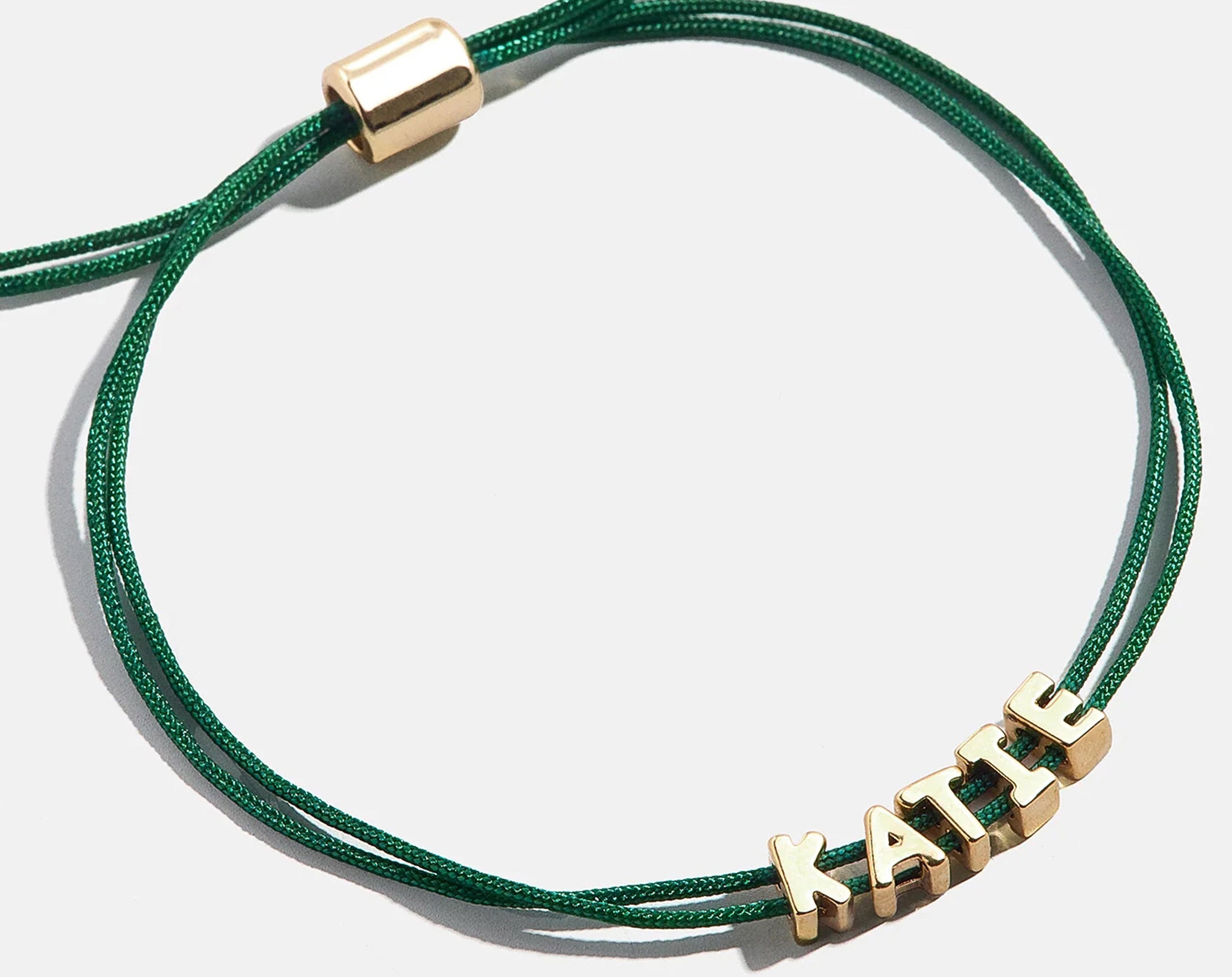 Custom Cord Bracelet - Dark Green-Blues Comming