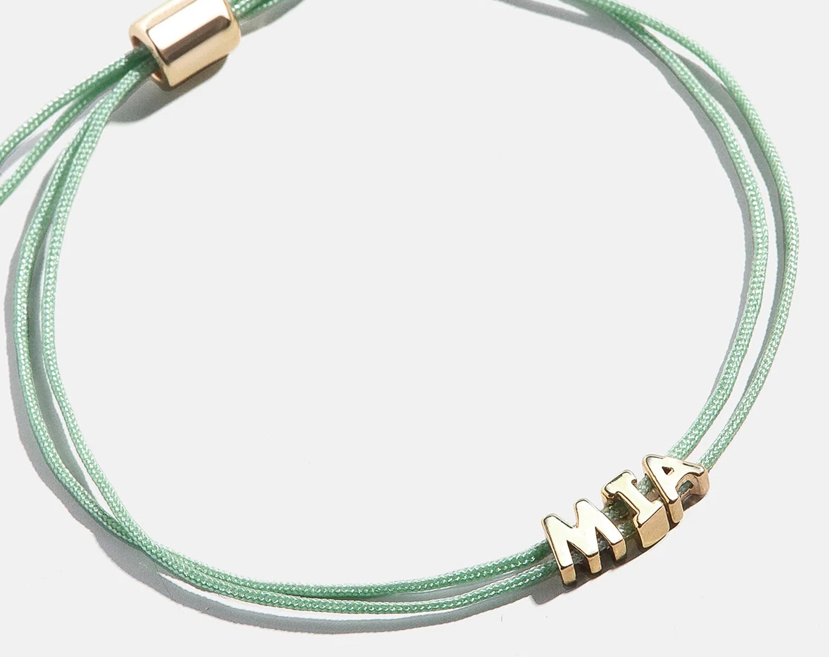 Custom Cord Bracelet - Mint-Blues Comming
