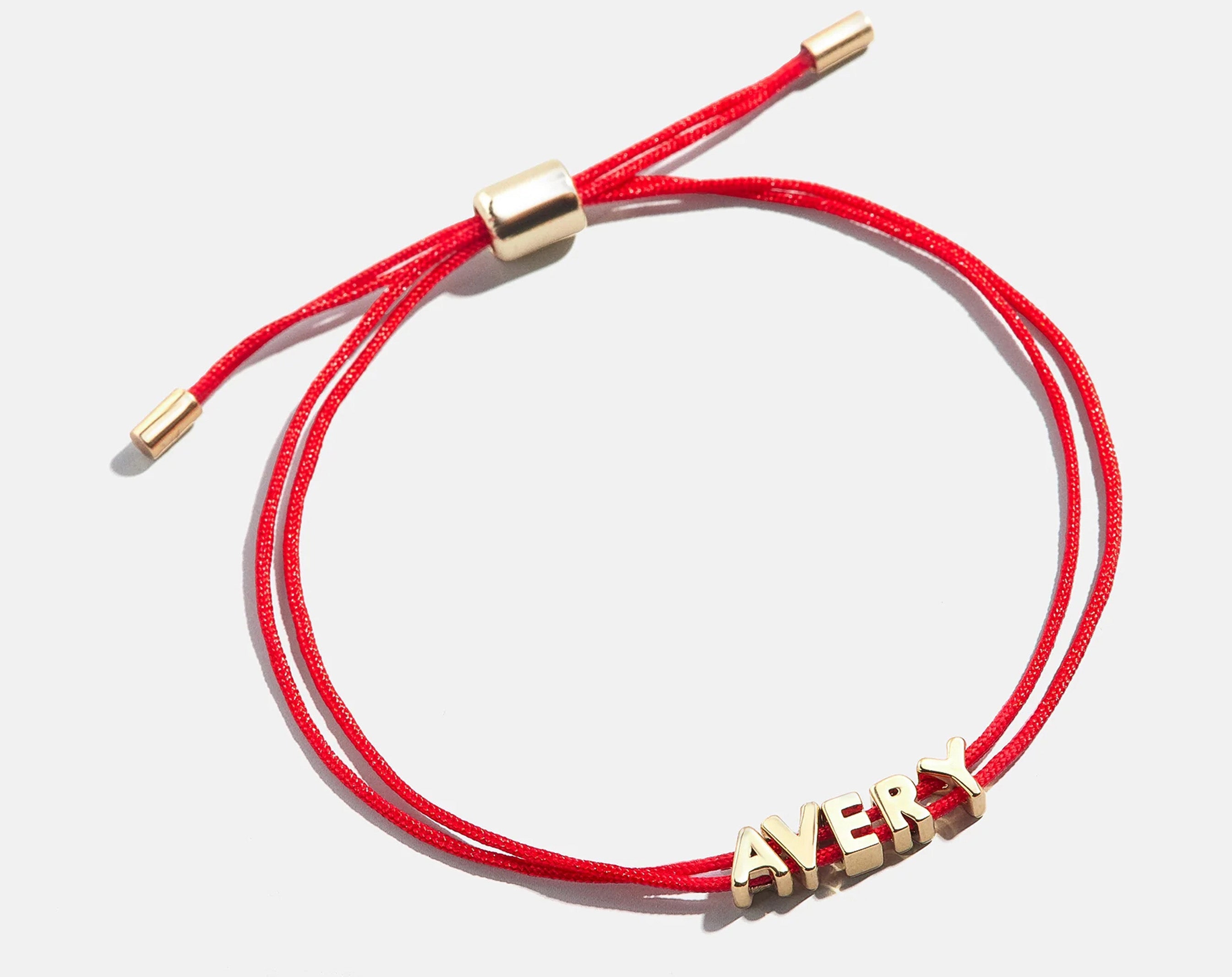 Custom Cord Bracelet - Bright Red-Blues Comming