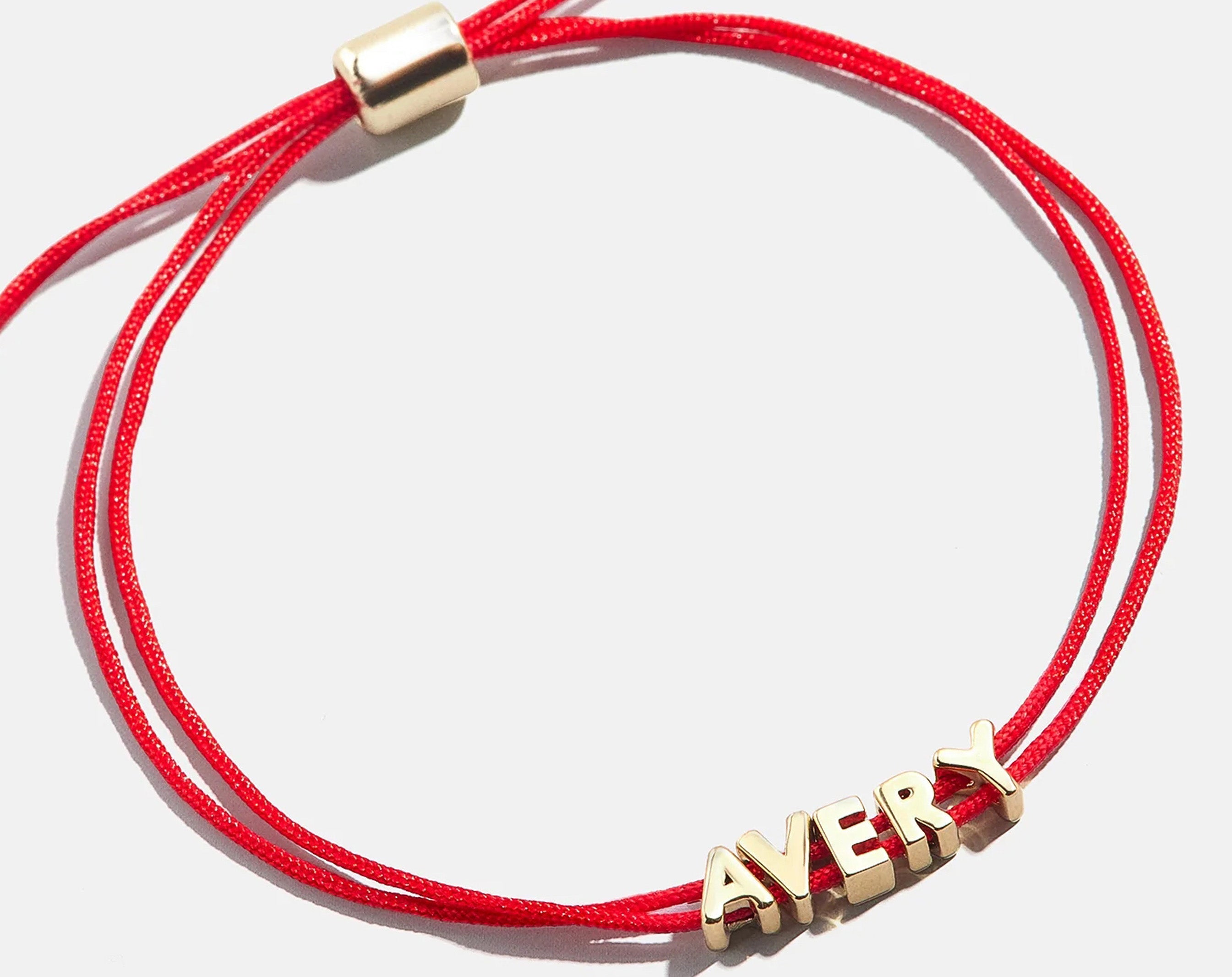 Custom Cord Bracelet - Bright Red-Blues Comming