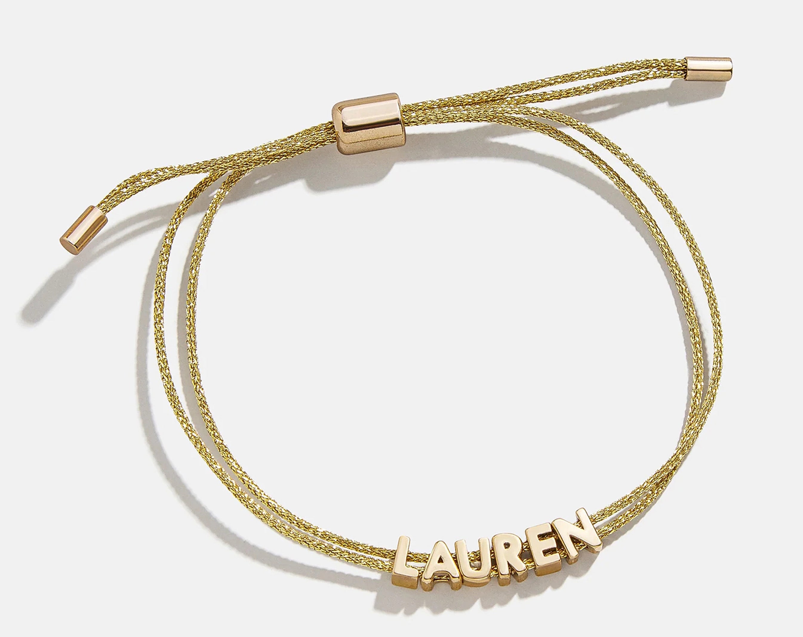 Custom Cord Bracelet - Gold-Blues Comming