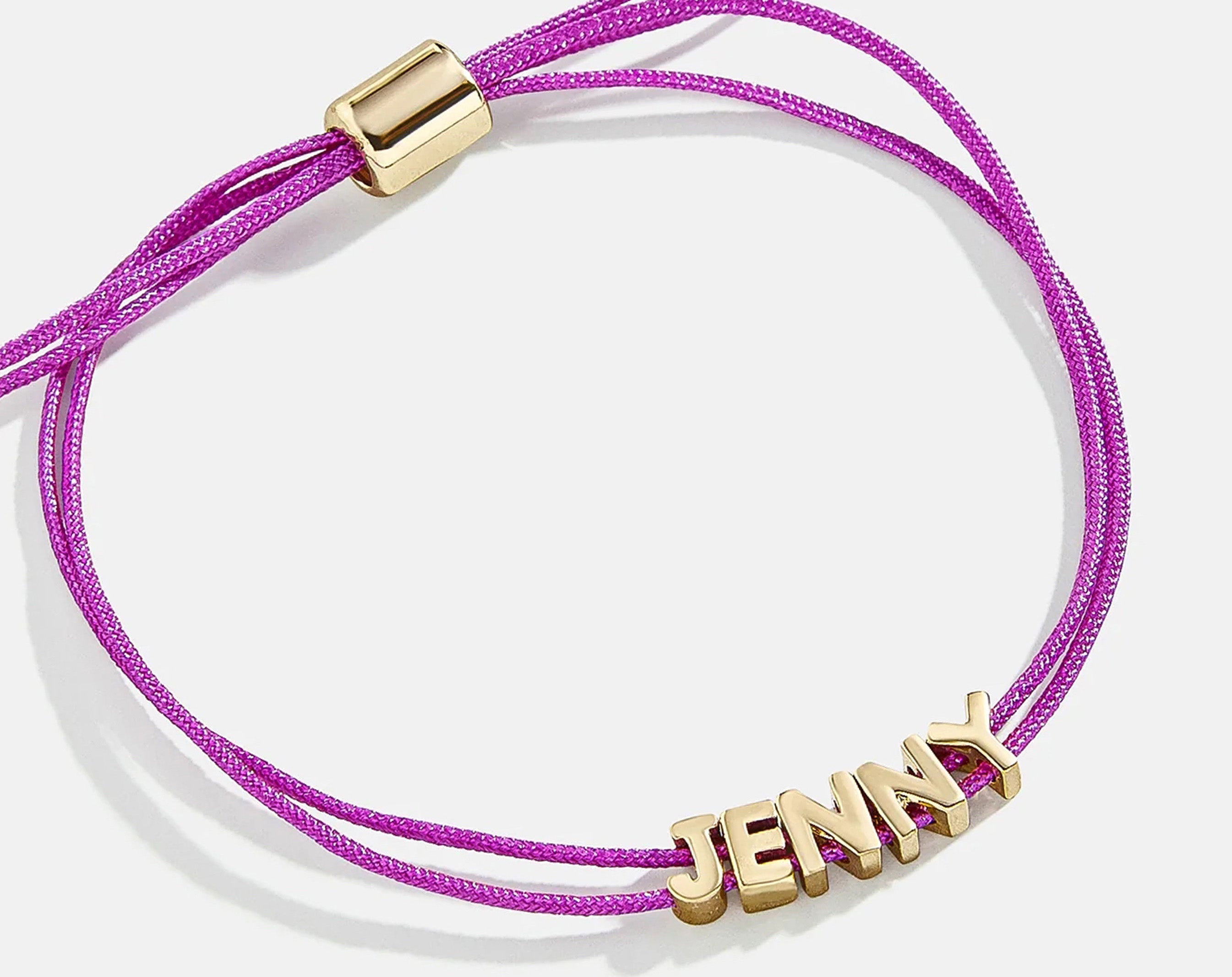 Custom Cord Bracelet - Neon Purple-Blues Comming