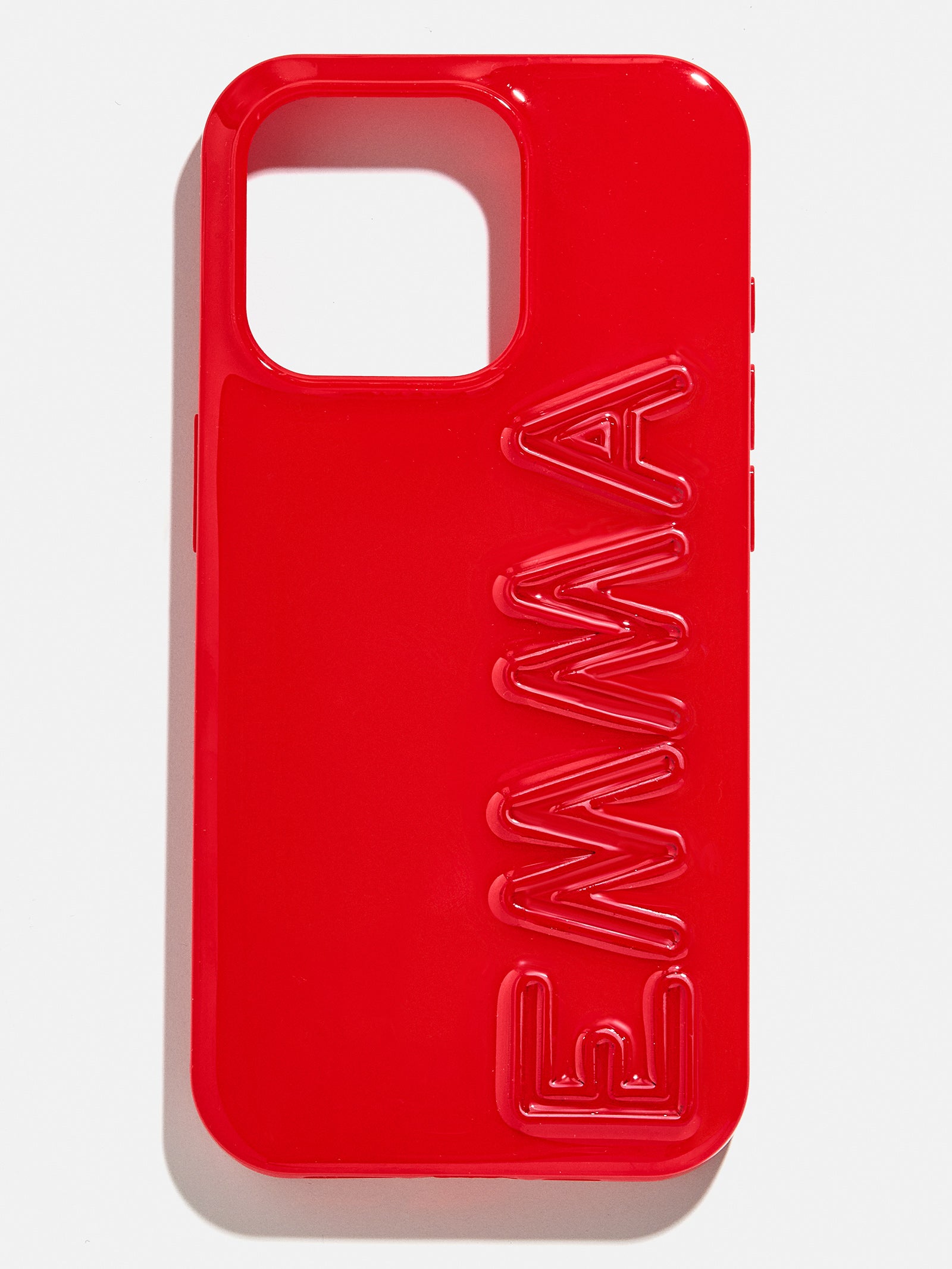 Fine Line Custom iPhone Case - Red/Red-Blues Comming