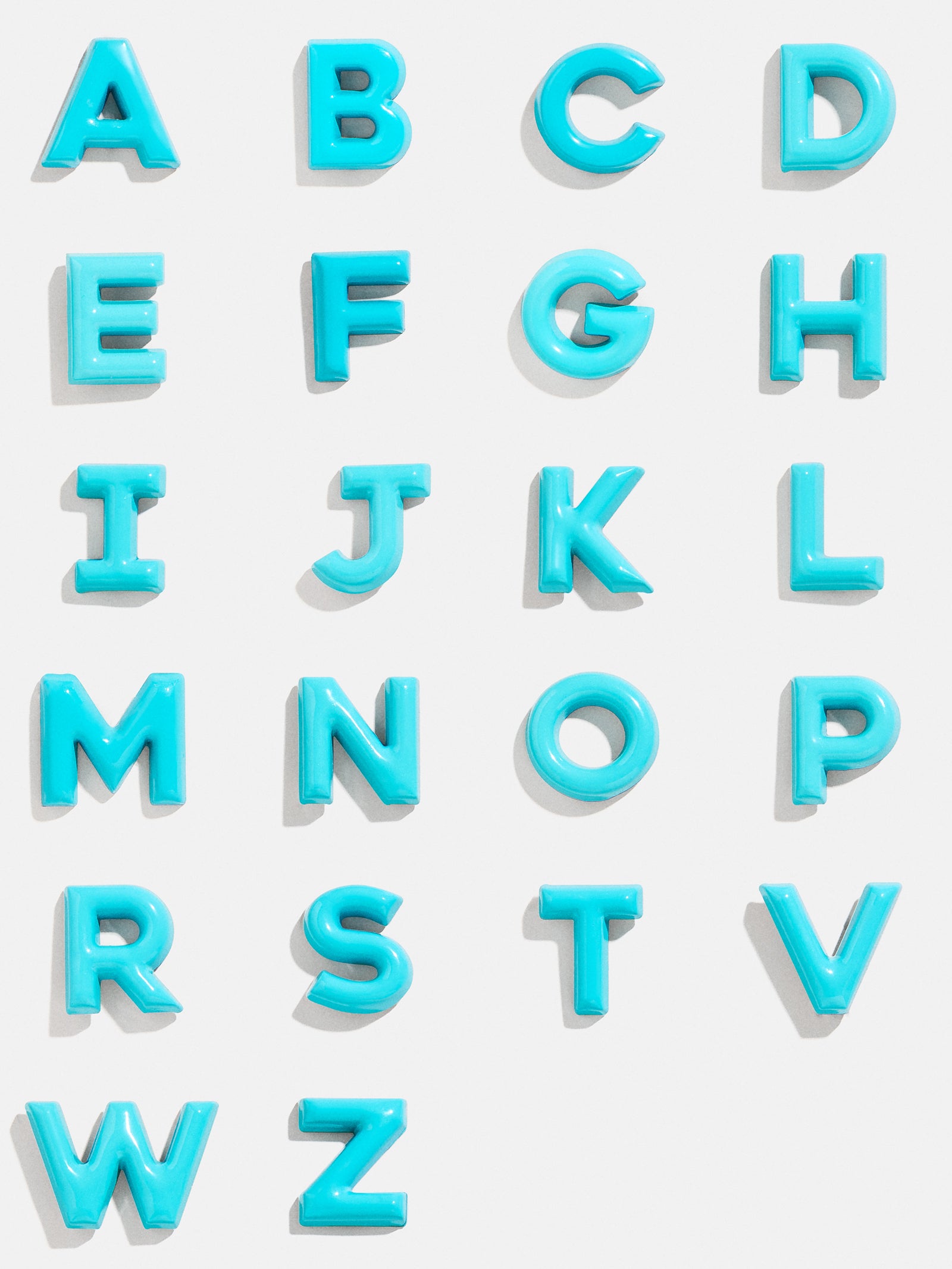 Initial Zipper Pouch - Turquoise-Blues Comming