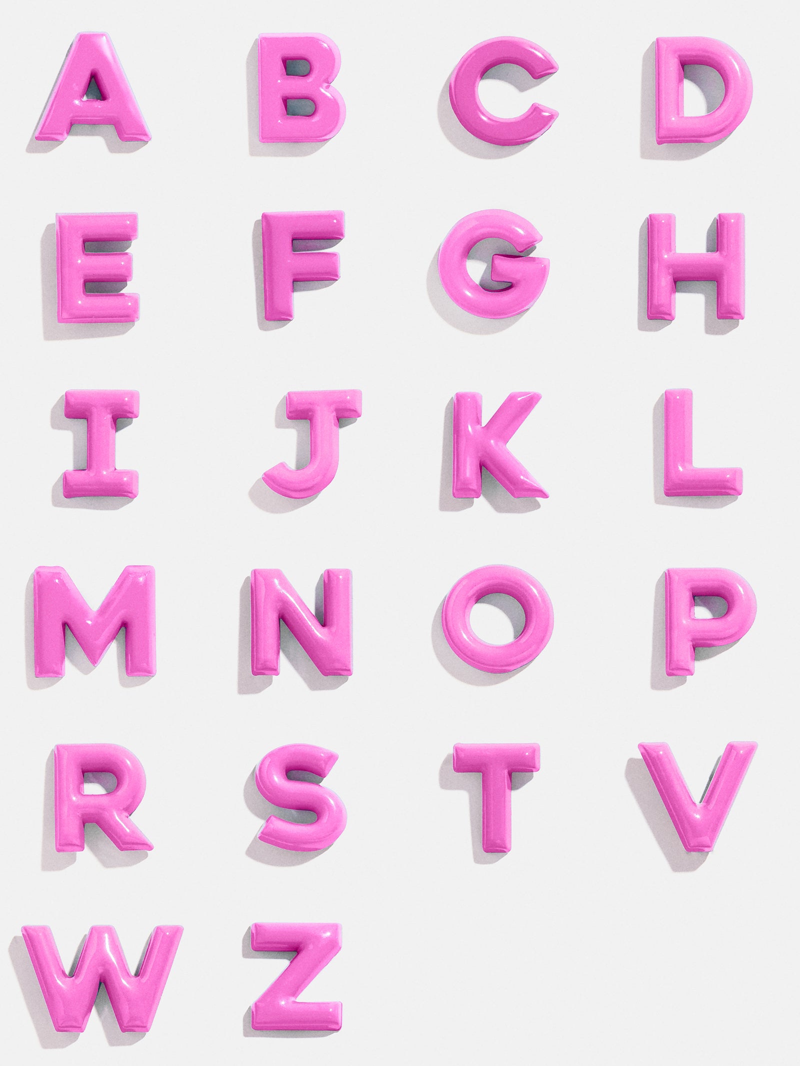 Initial Zipper Pouch - Hot Pink-Blues Comming