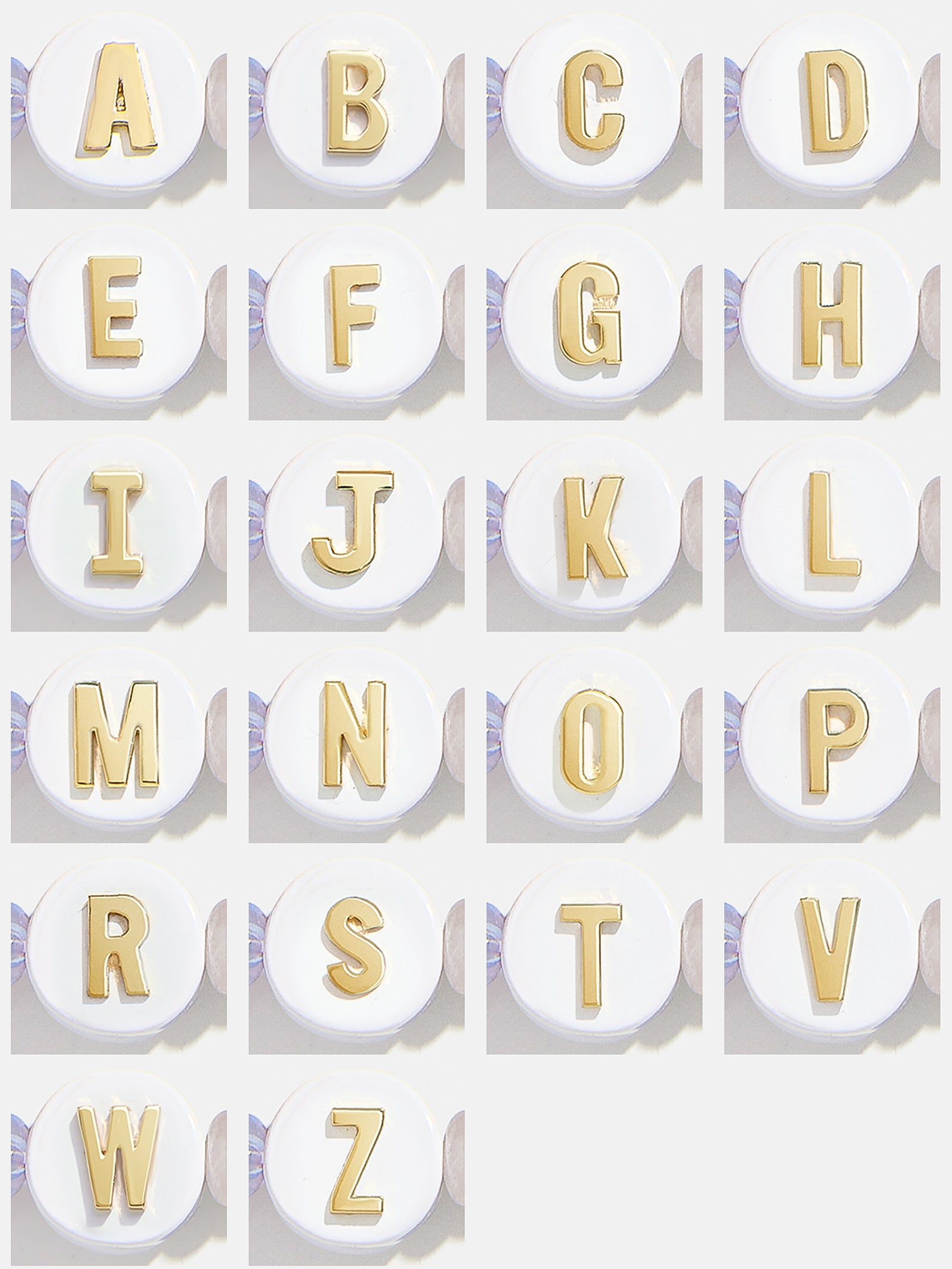 Kids' Initial & Heart Bracelet Set - Multi-Blues Comming