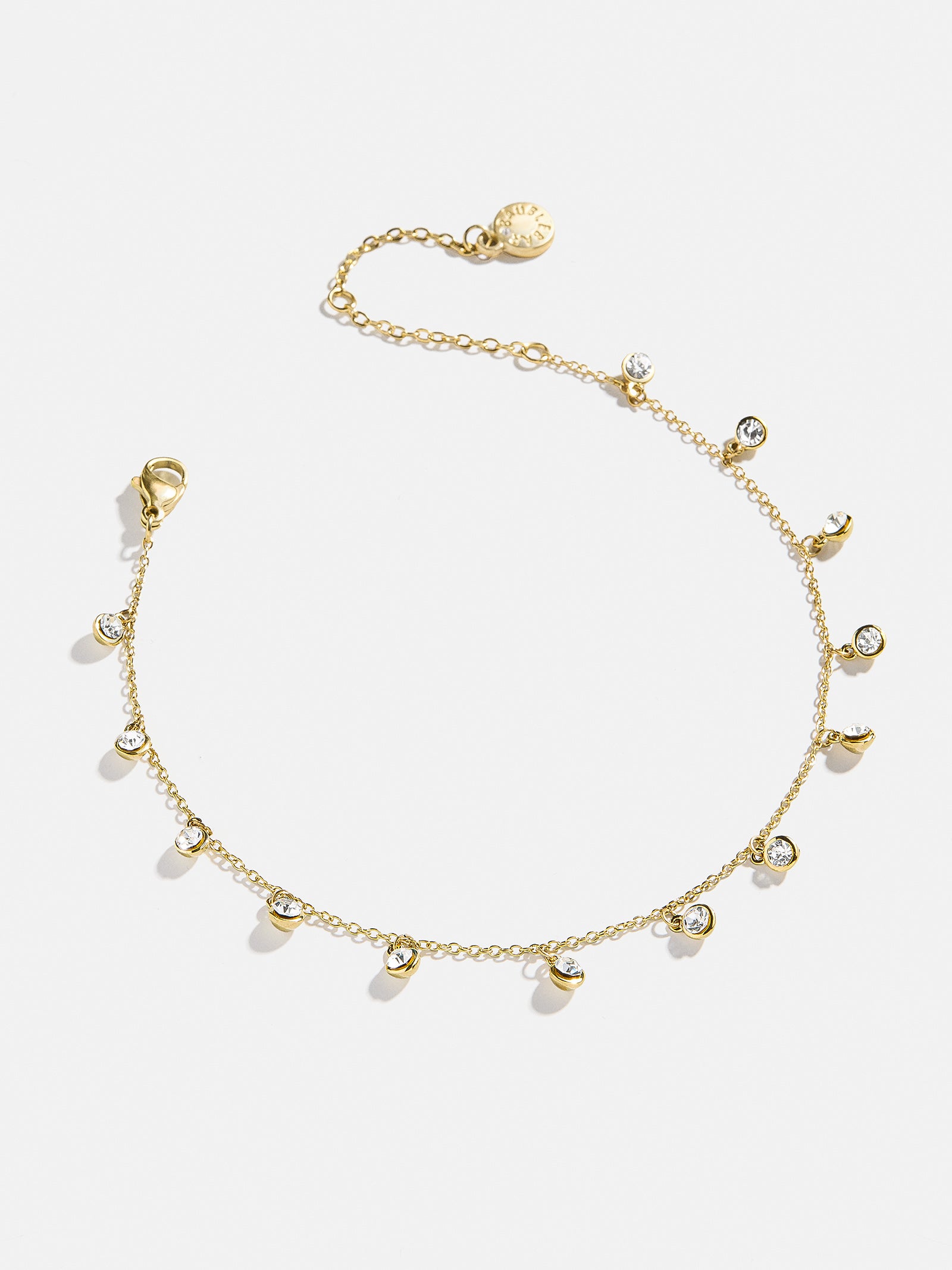 Clio Waterproof Anklet - Gold/Pavé-Blues Comming