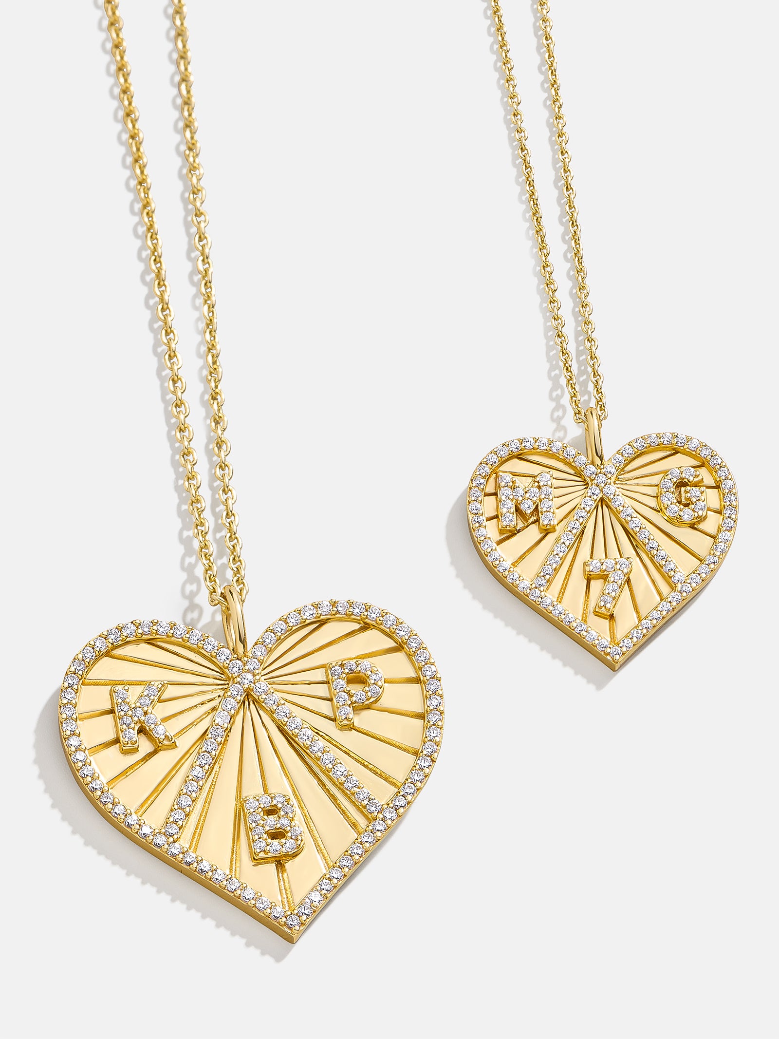 18K Gold Custom Heart Necklace-Blues Comming