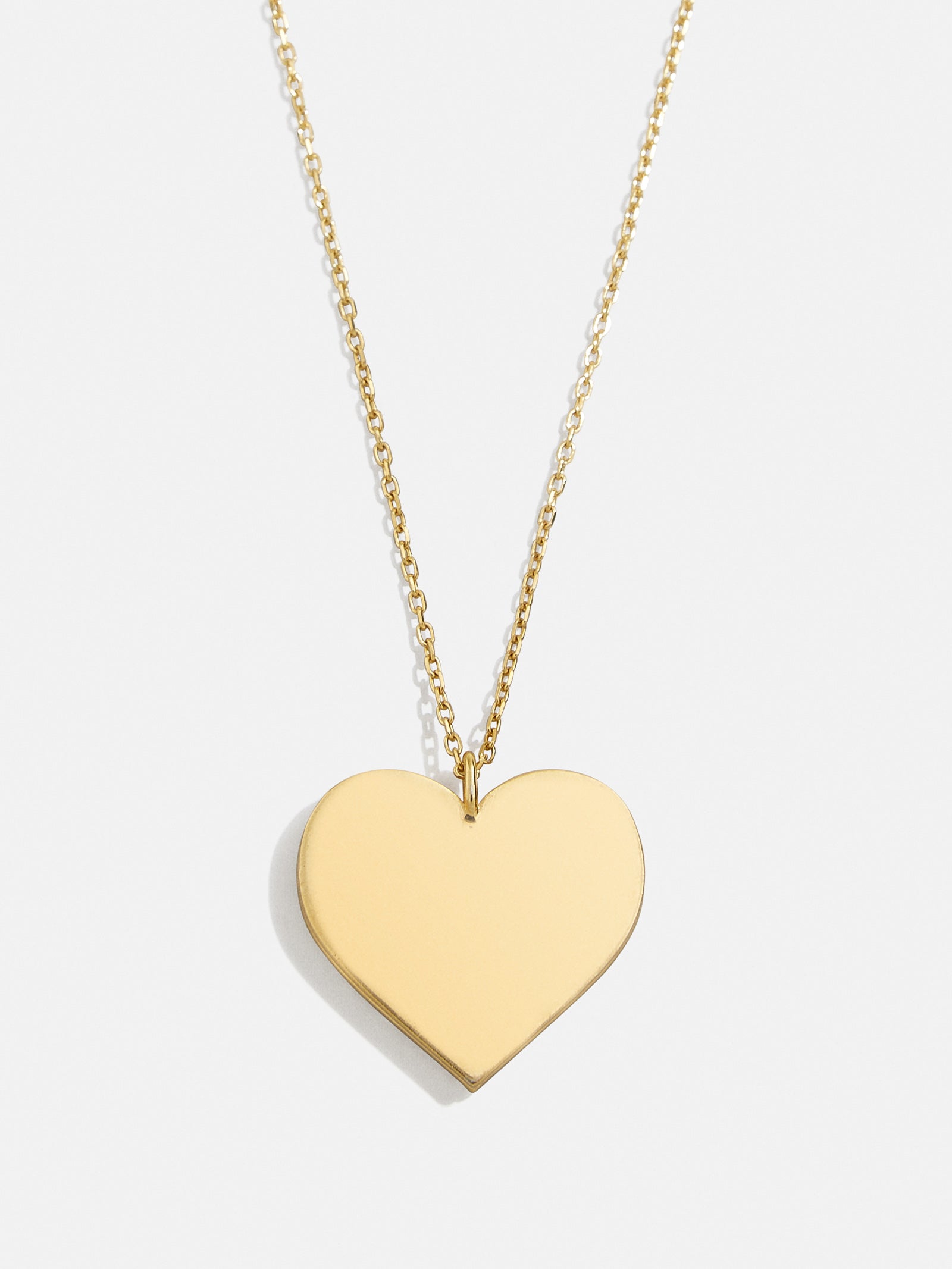 18K Gold Custom Heart Necklace-Blues Comming