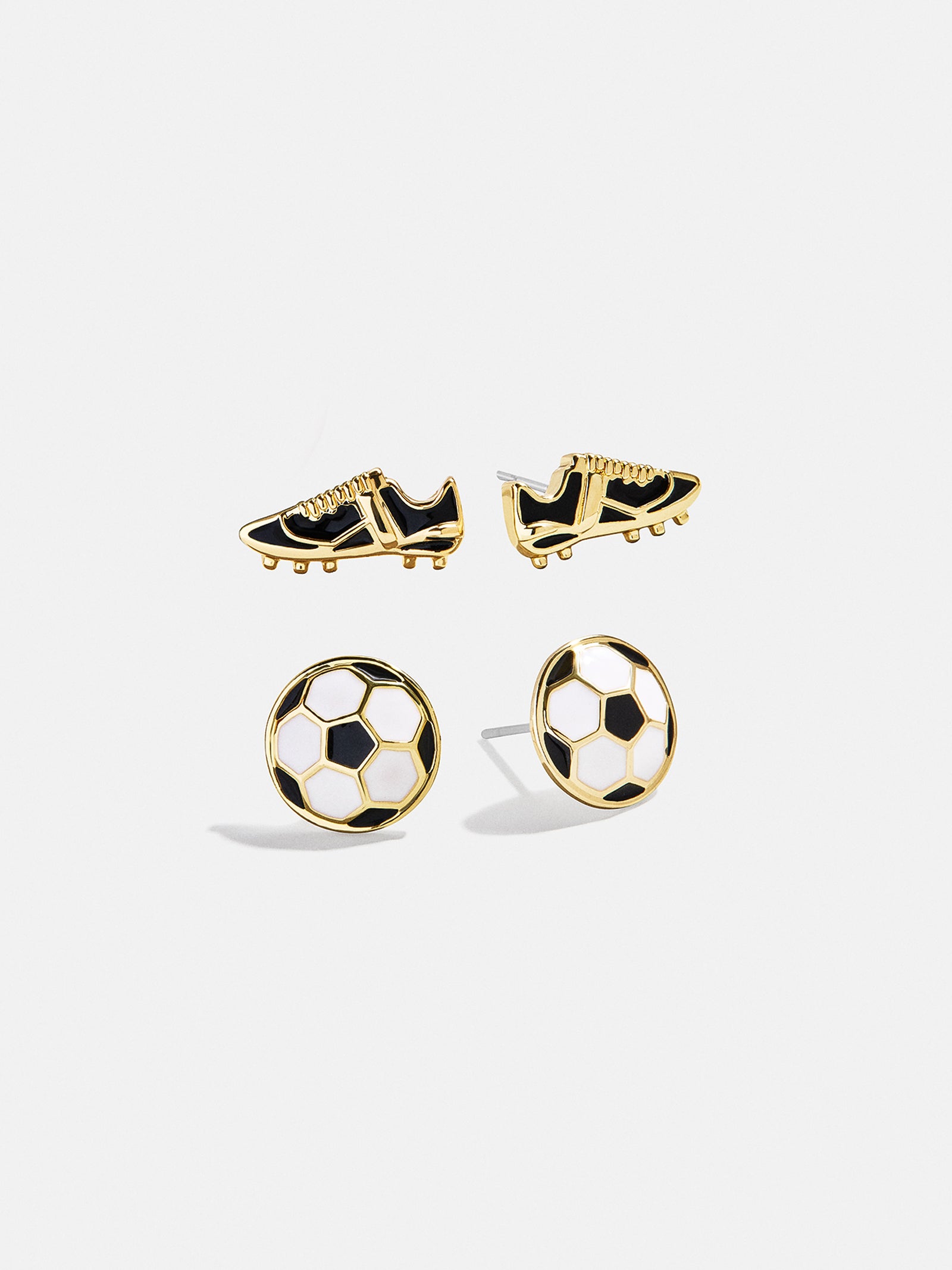 Just For Kicks Earring Set - Soccer-Blues Comming
