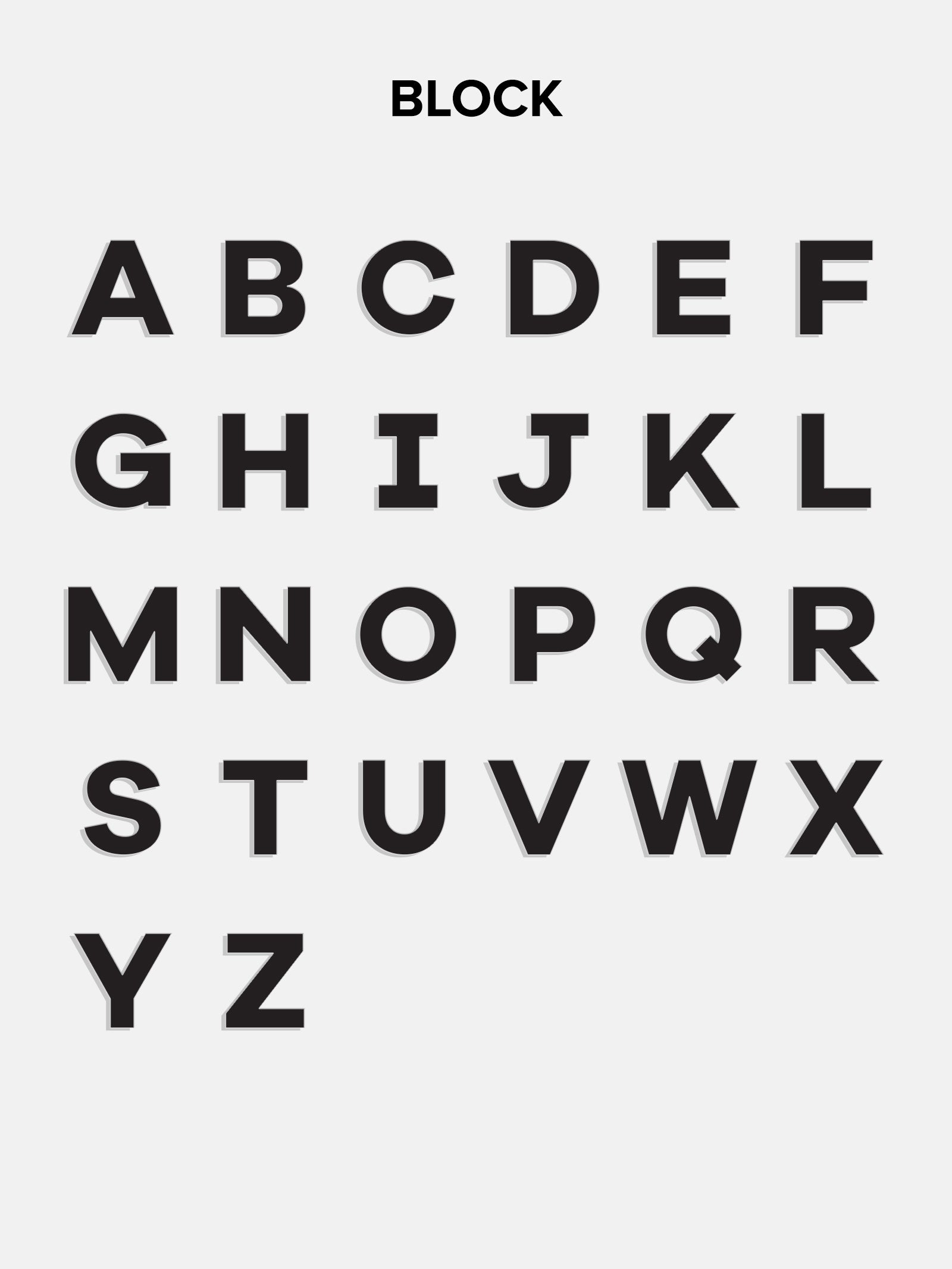 Block Enamel Custom Initial Ring - Purple-Blues Comming