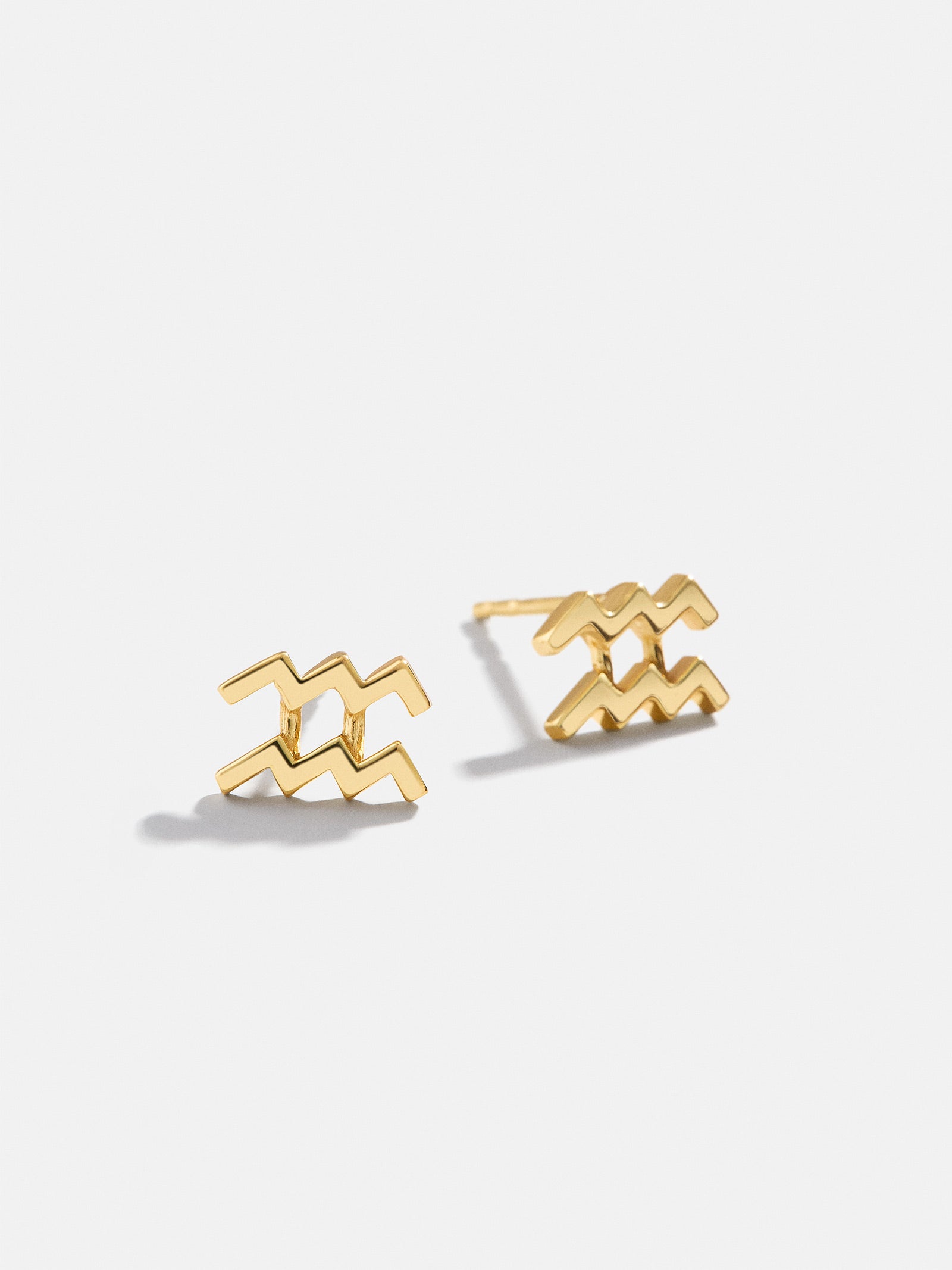 18K Gold Zodiac Earrings - 18K Gold-Blues Comming