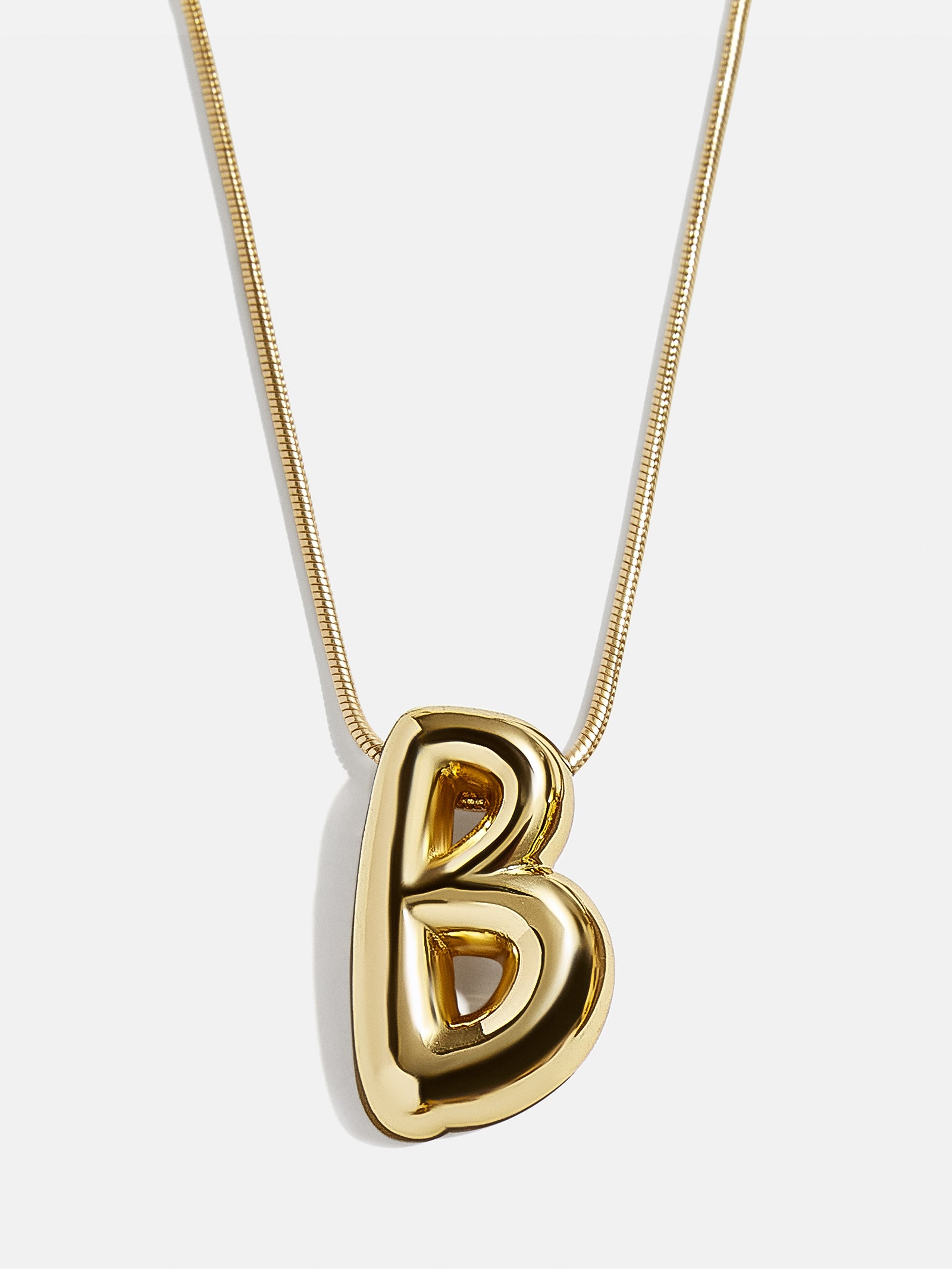 Bubble Initial Necklace-Blues Comming