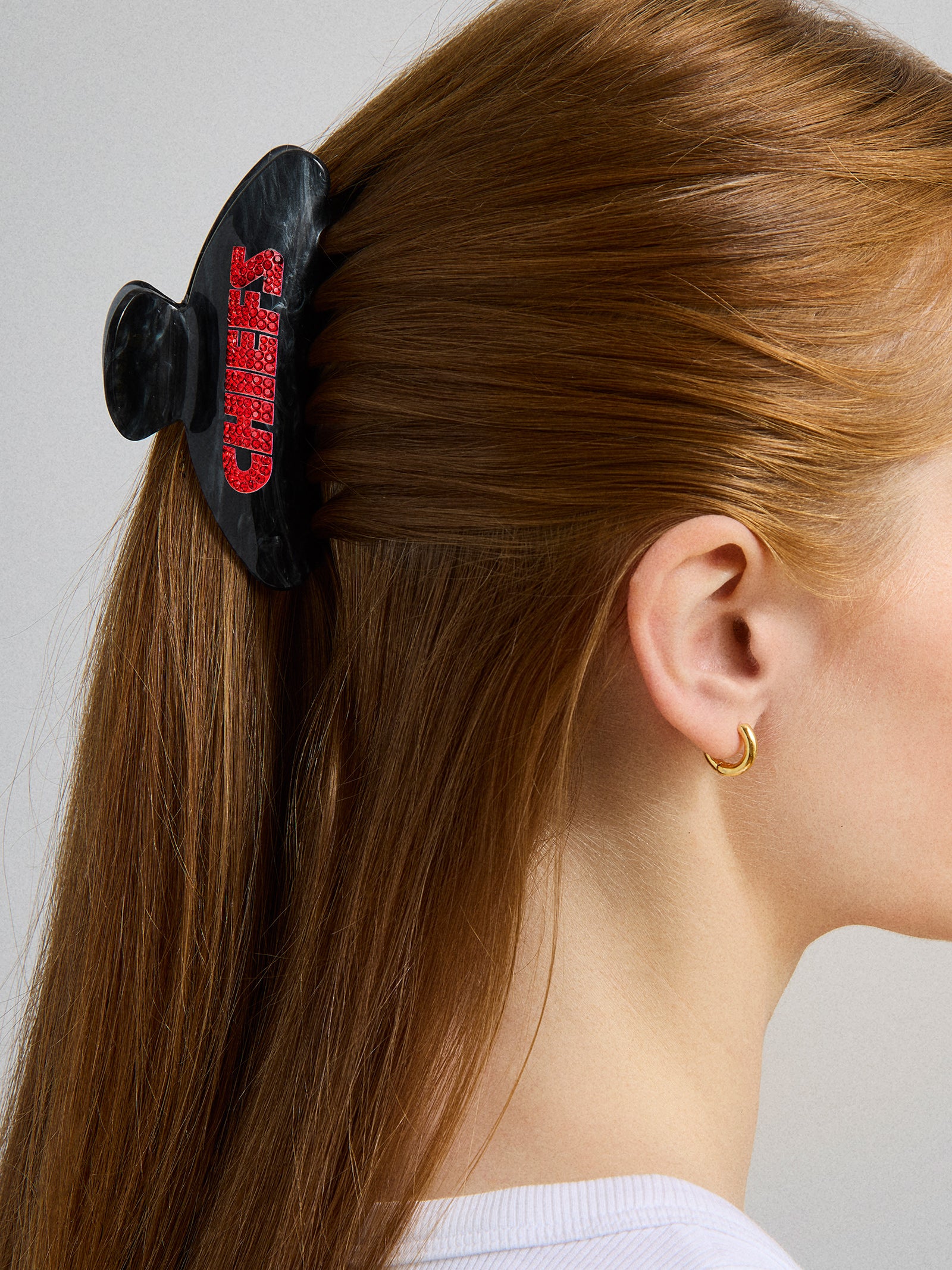 NFL Hair Claw Clip - Kansas City Chiefs-Blues Comming