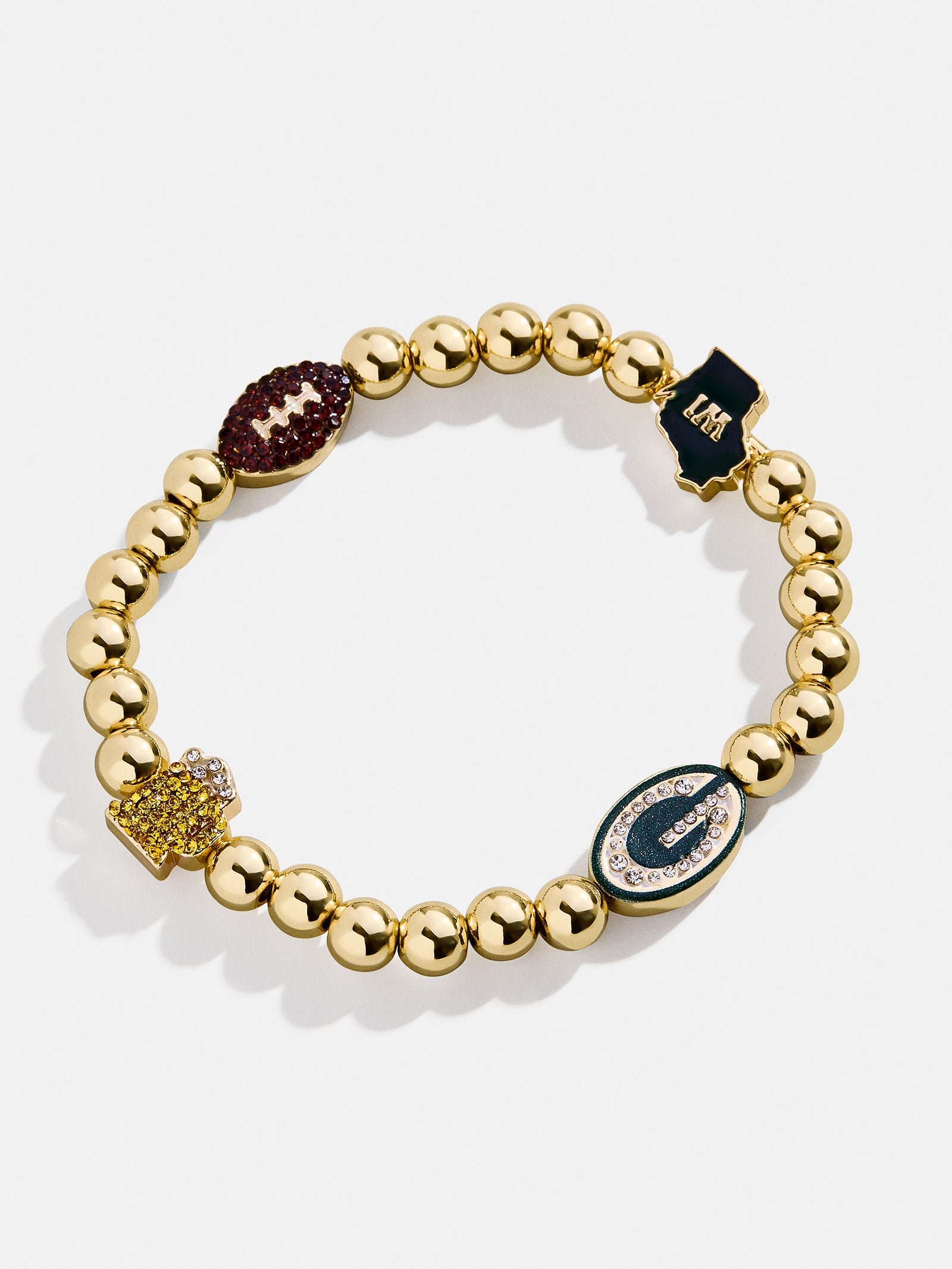 NFL Pisa Charm Bracelet - Green Bay Packers-Blues Comming