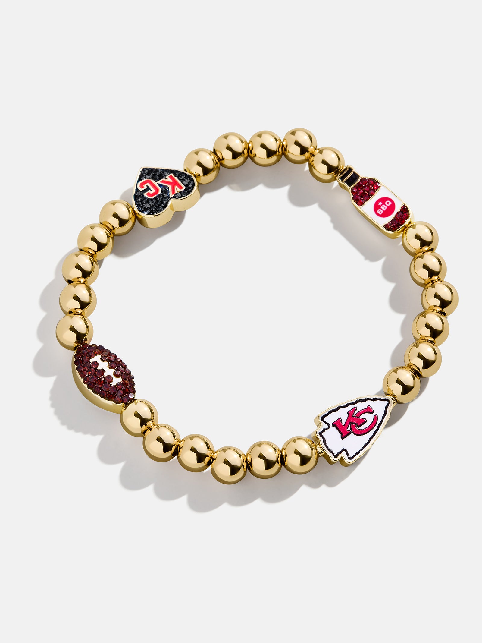 NFL Pisa Charm Bracelet - Kansas City Chiefs-Blues Comming