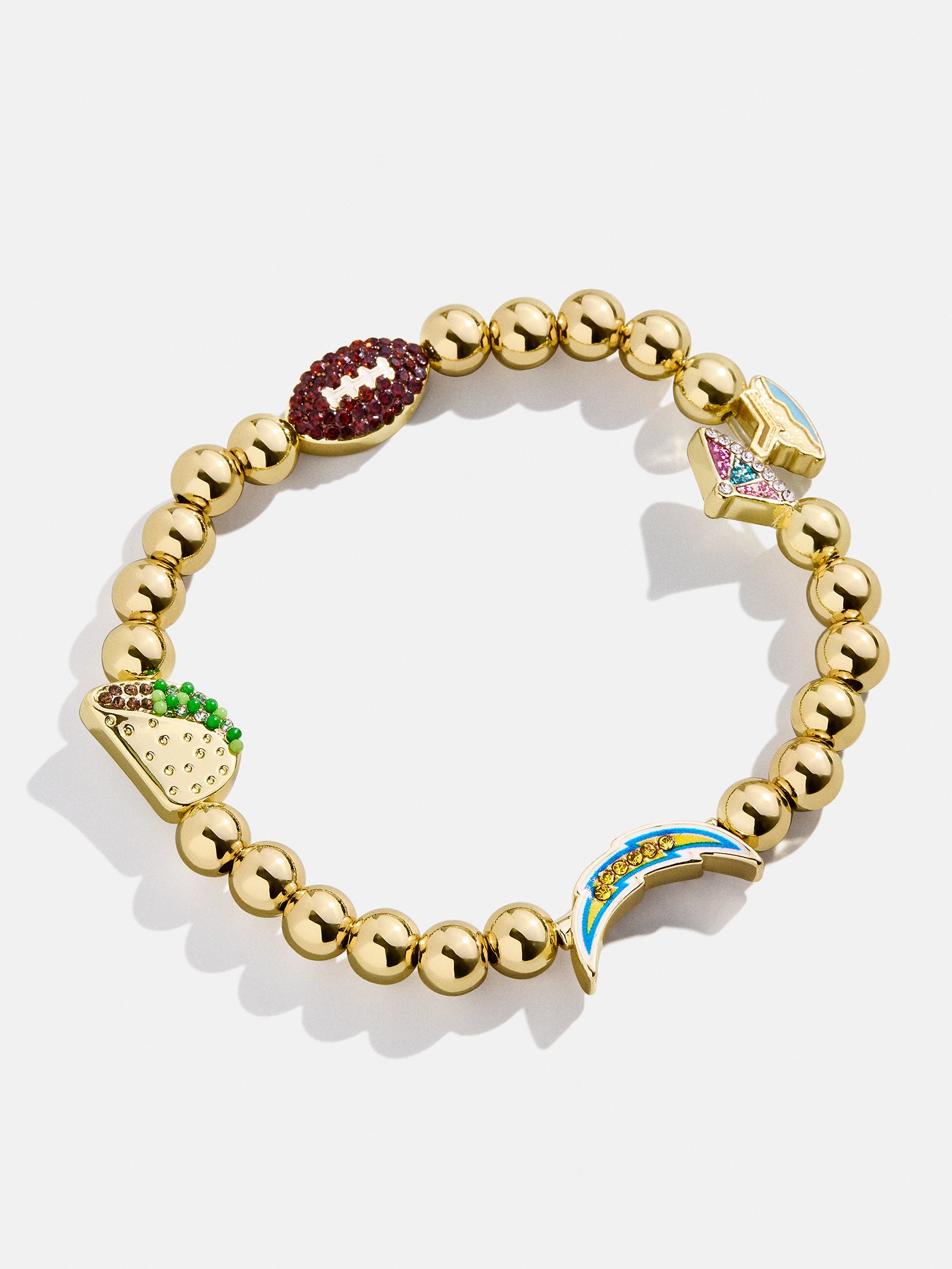 NFL Pisa Charm Bracelet - Los Angeles Chargers-Blues Comming