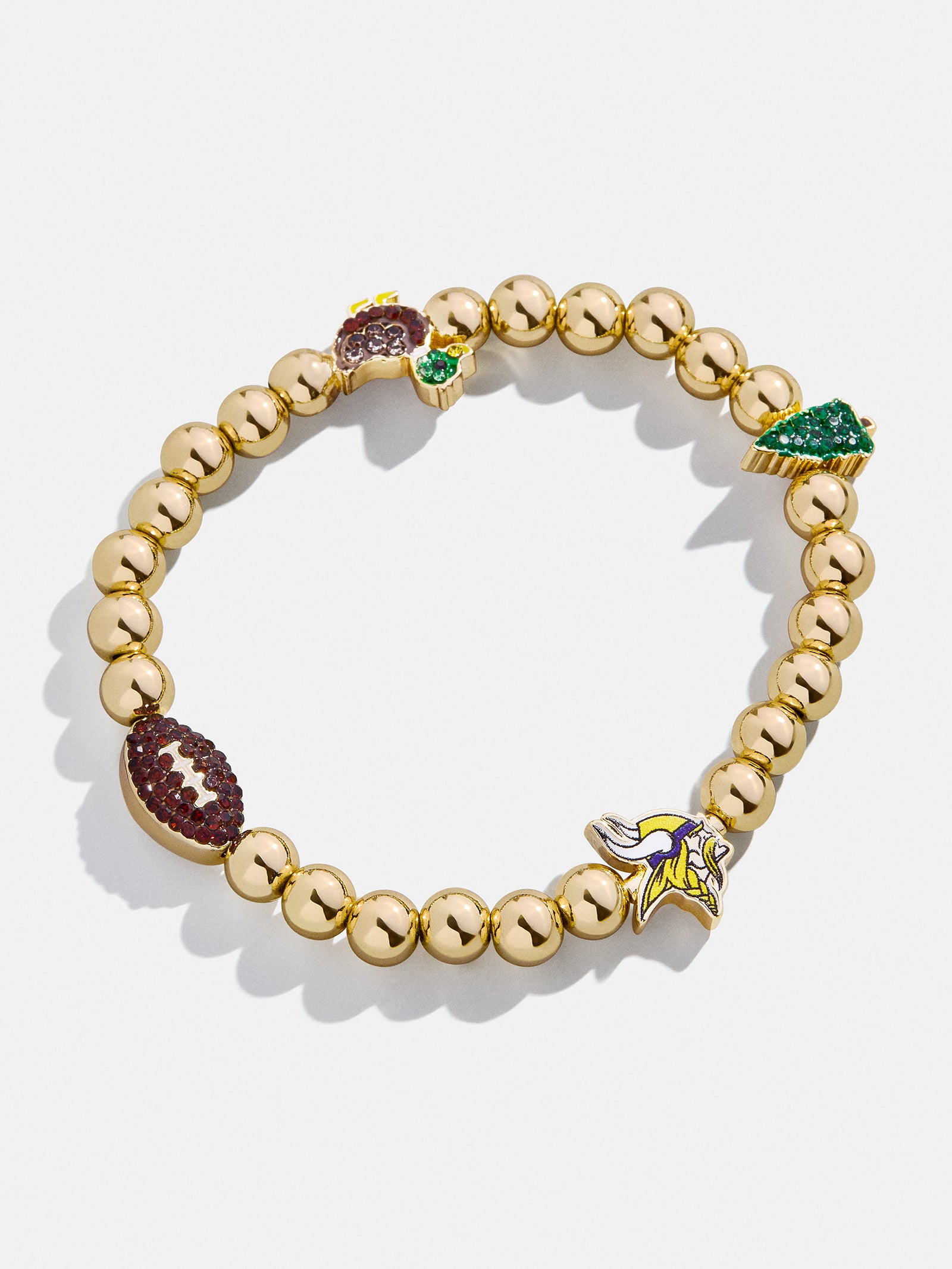 NFL Pisa Charm Bracelet - Minnesota Vikings-Blues Comming