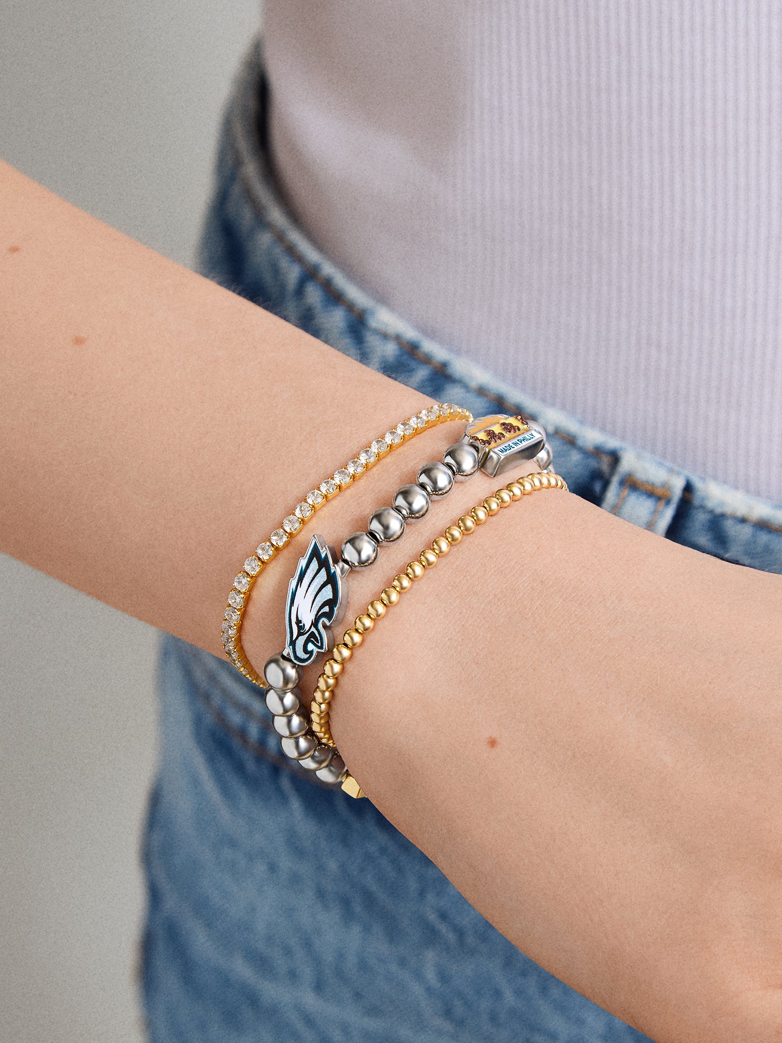 NFL Pisa Charm Bracelet - Philadelphia Eagles-Blues Comming