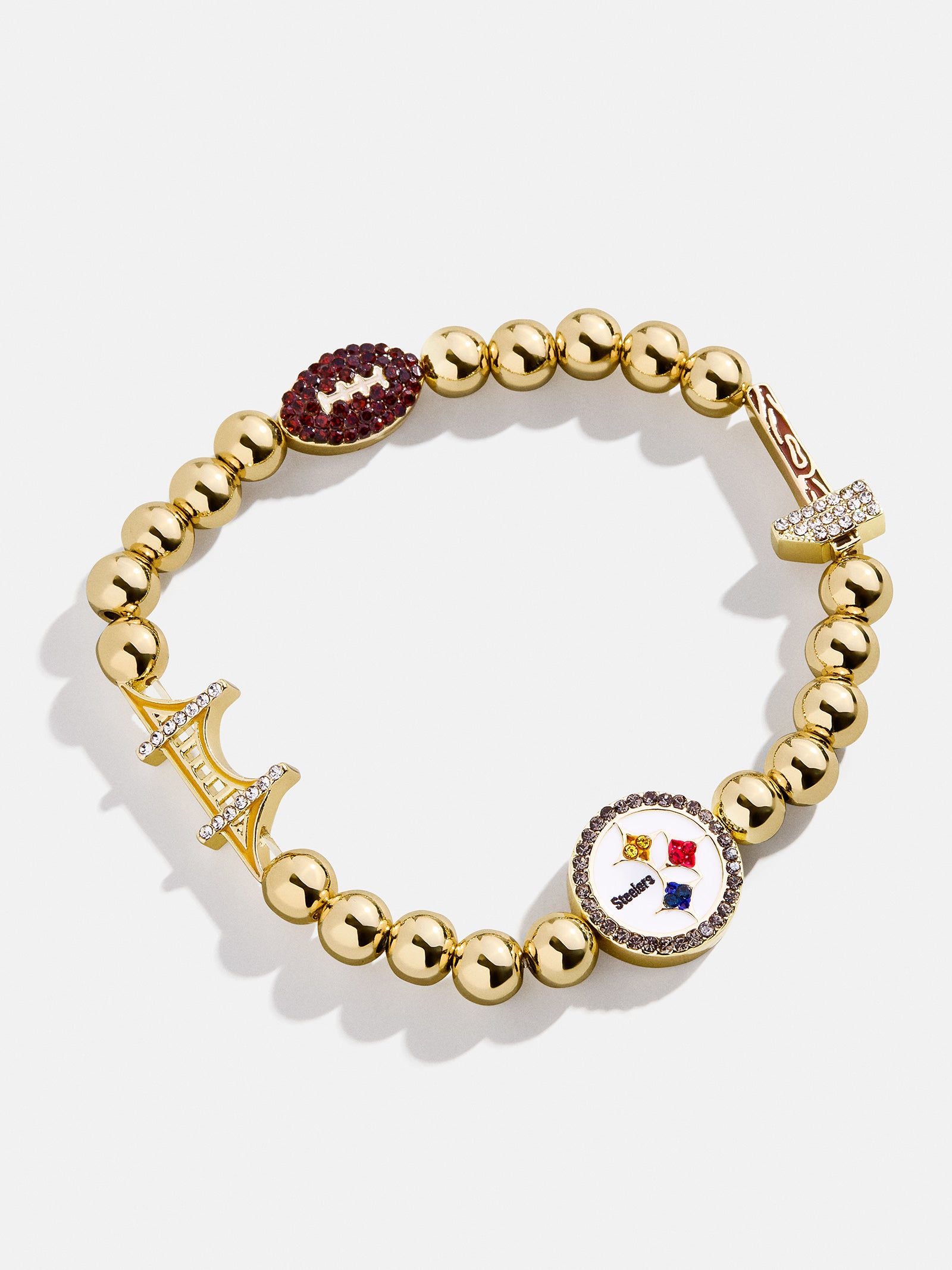 NFL Pisa Charm Bracelet - Pittsburgh Steelers-Blues Comming