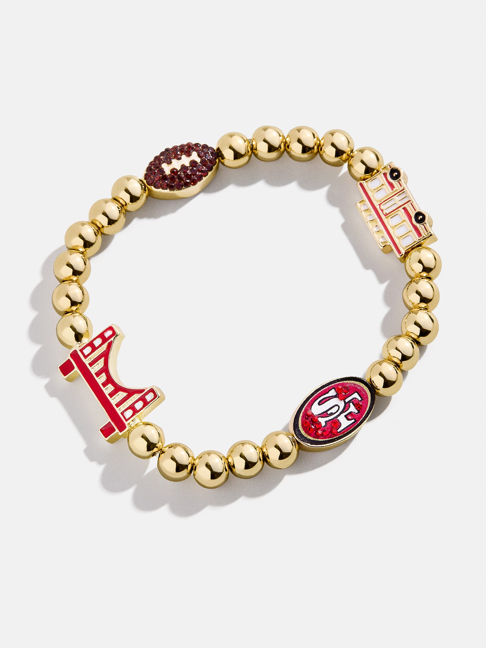 NFL Pisa Charm Bracelet - San Francisco 49ers-Blues Comming