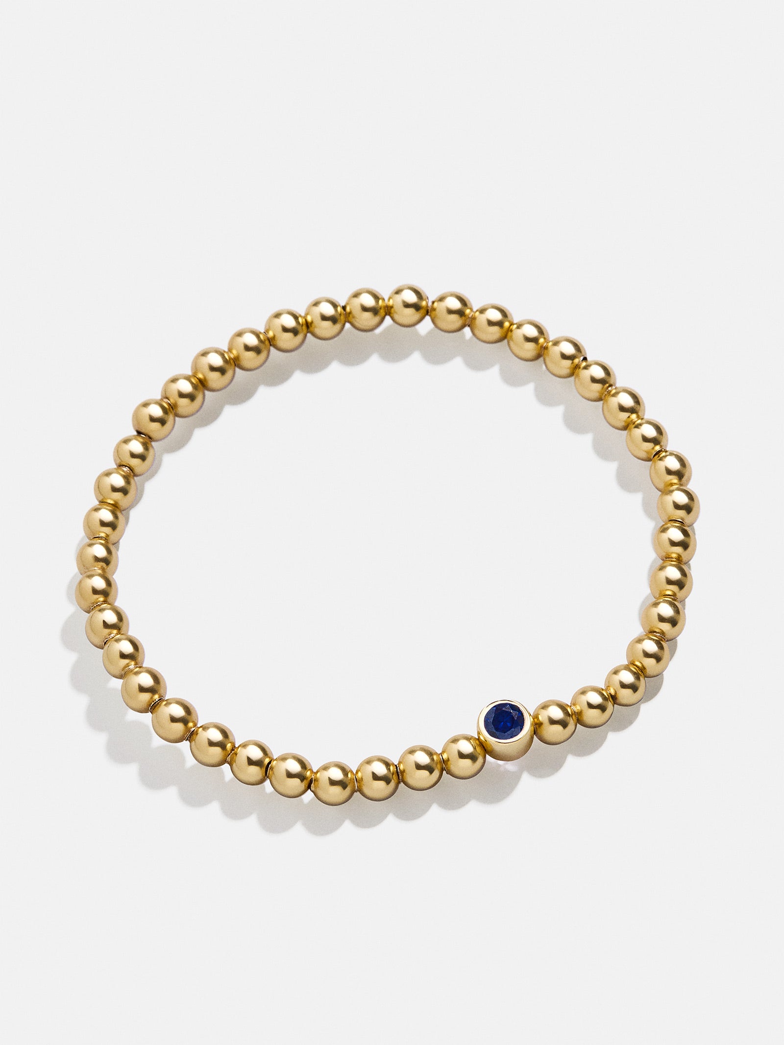 18K Gold Birthstone Pisa Bracelet - Sapphire-Blues Comming