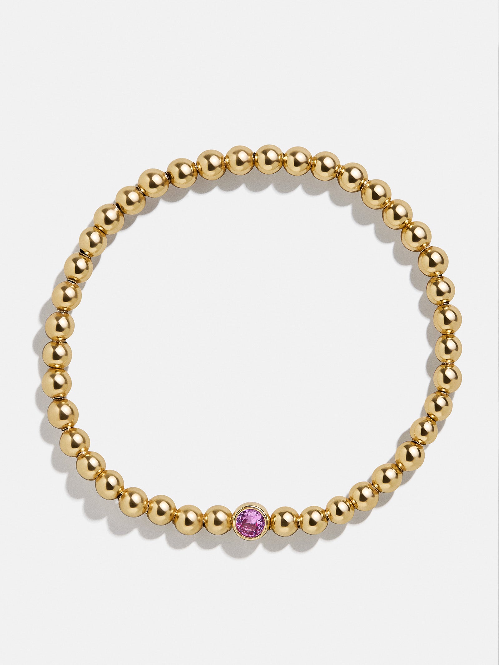 18K Gold Birthstone Pisa Bracelet - Rose-Blues Comming