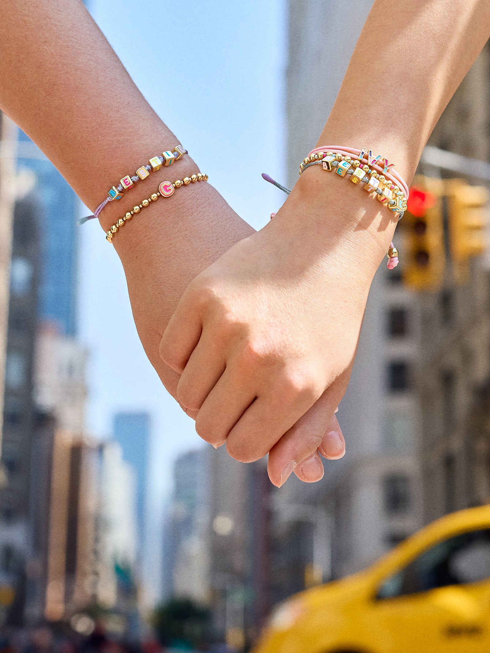 Kids' Bestie Friendship Bracelet Set - Multi-Blues Comming