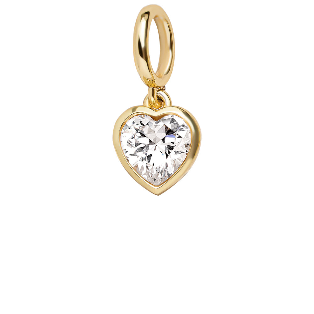 Heart Cluster Charm - Heart Gem-Blues Comming