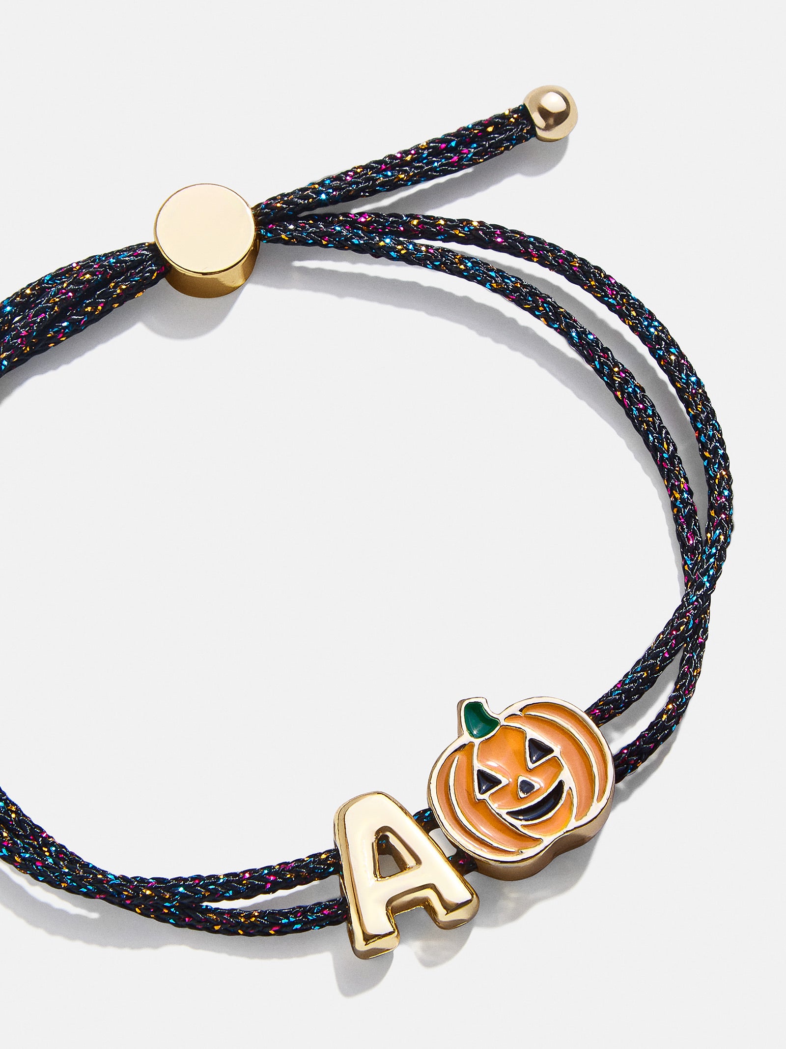 Kids' Halloween Initial Bracelet - Black/Orange-Blues Comming