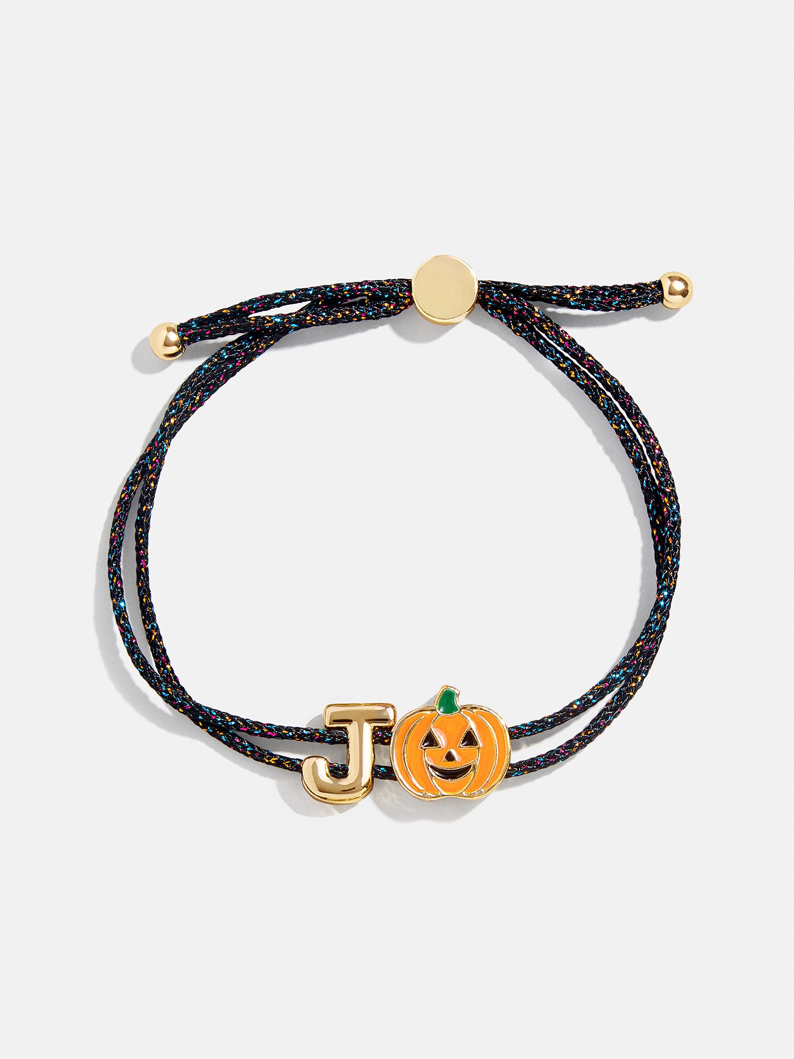 Kids' Halloween Initial Bracelet - Black/Orange-Blues Comming
