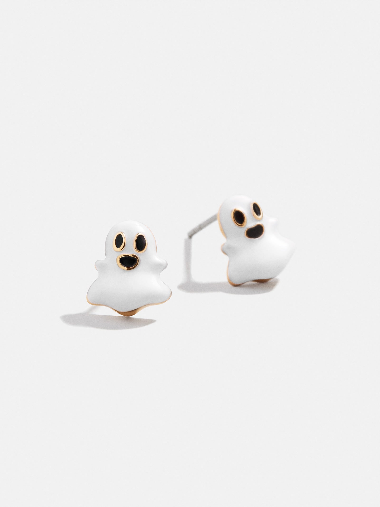 Glow-In-The-Dark Ghost Stud Earrings - Ghost-Blues Comming