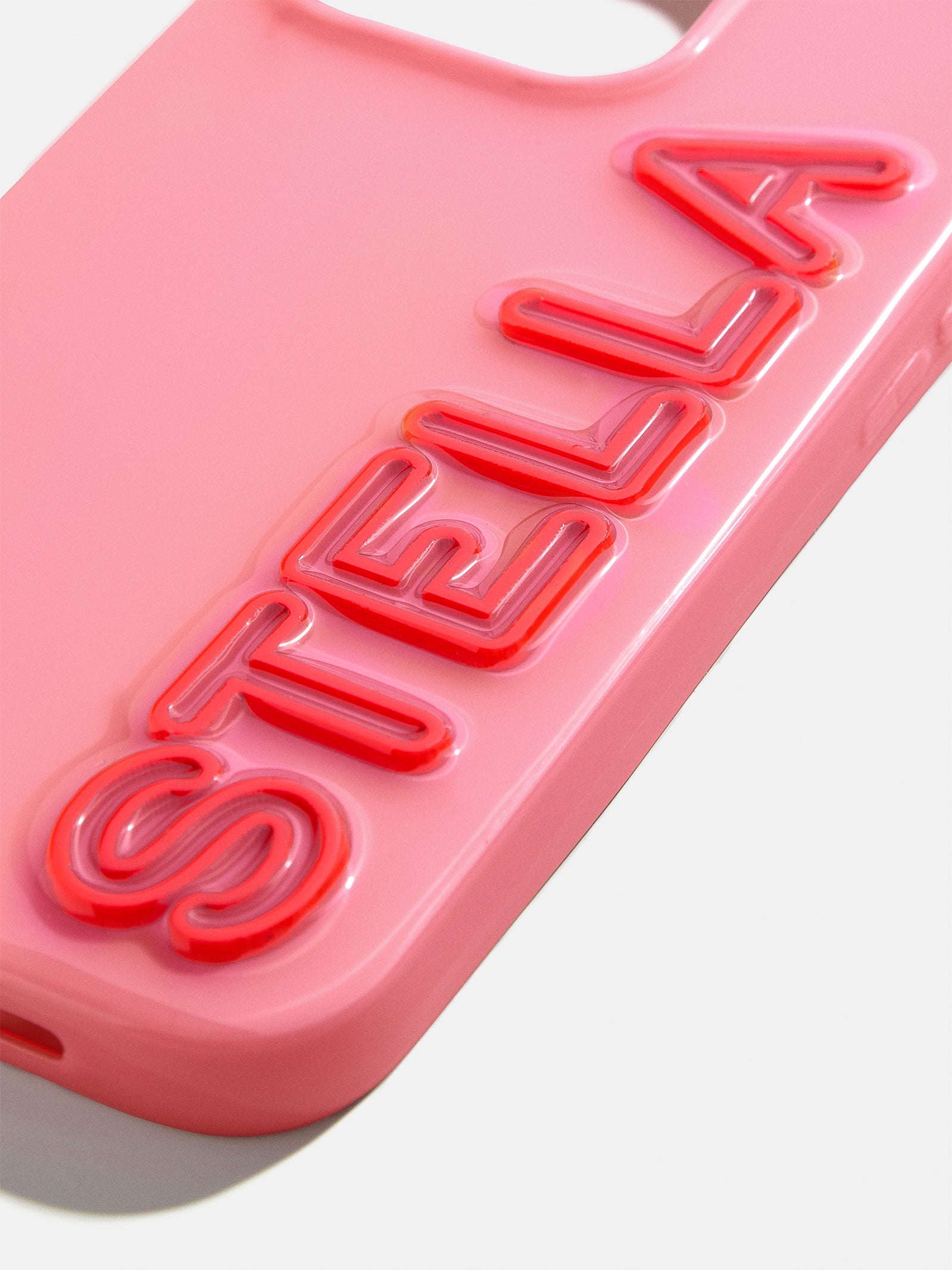 Fine Line Custom iPhone Case - Pink/Red-Blues Comming