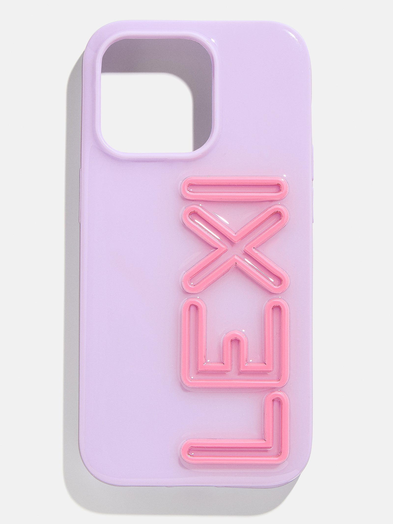 Fine Line Custom iPhone Case - Lavender/Pink-Blues Comming