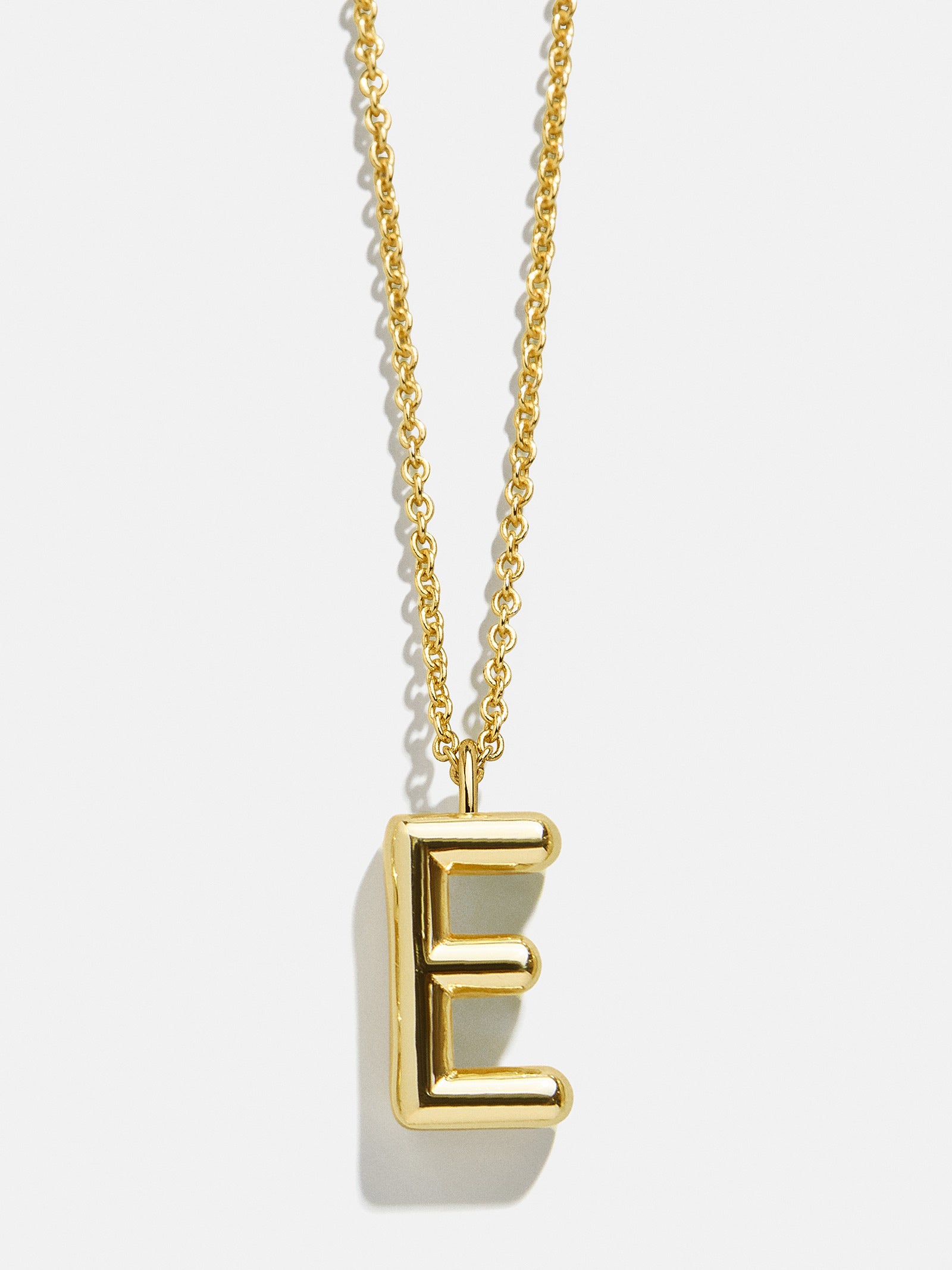 Classic Gold Initial Necklace - Gold Plated Brass-Blues Comming