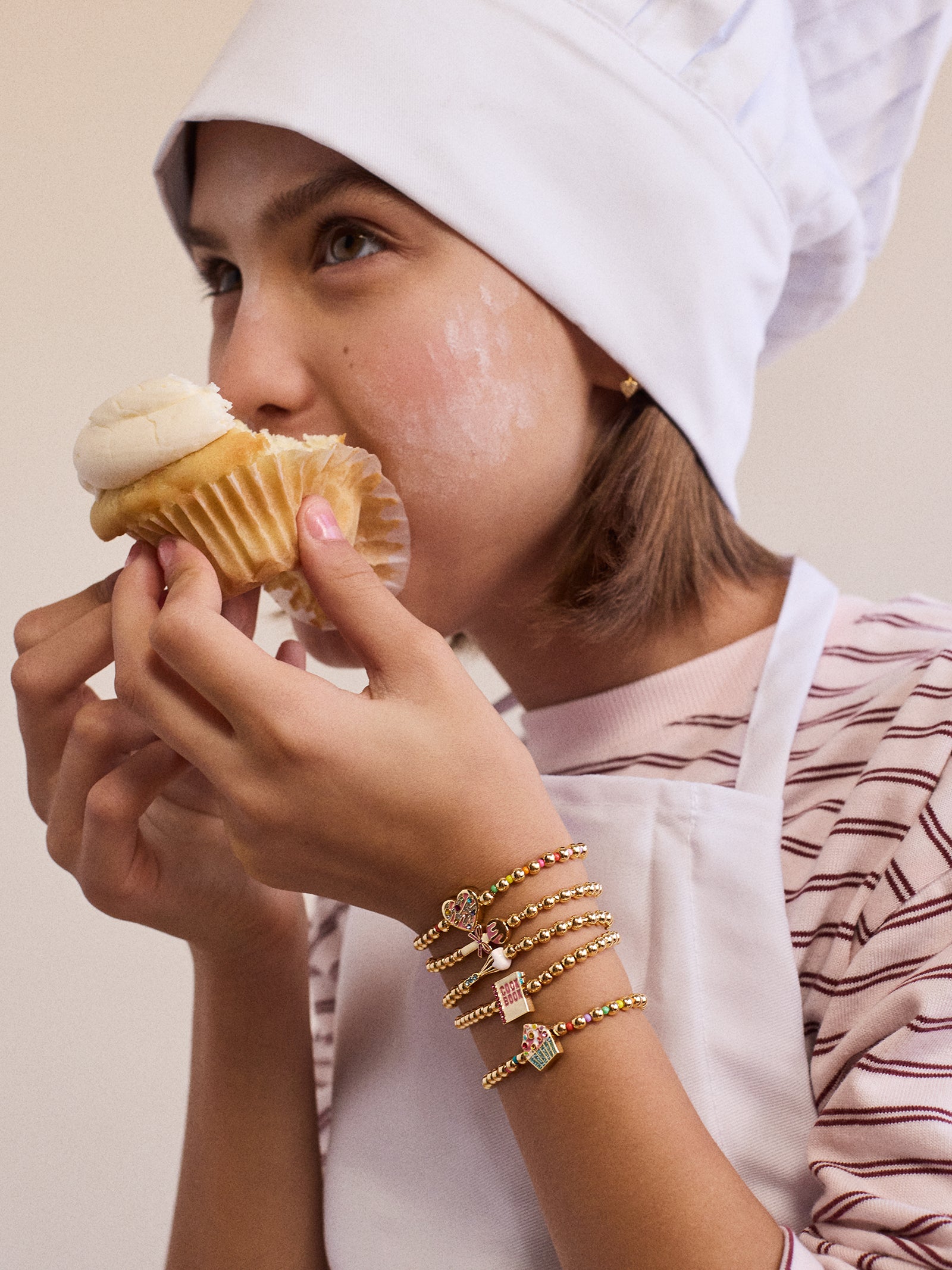 Baker's Choice Kids' Pisa Bracelet Set - Cupcake-Blues Comming